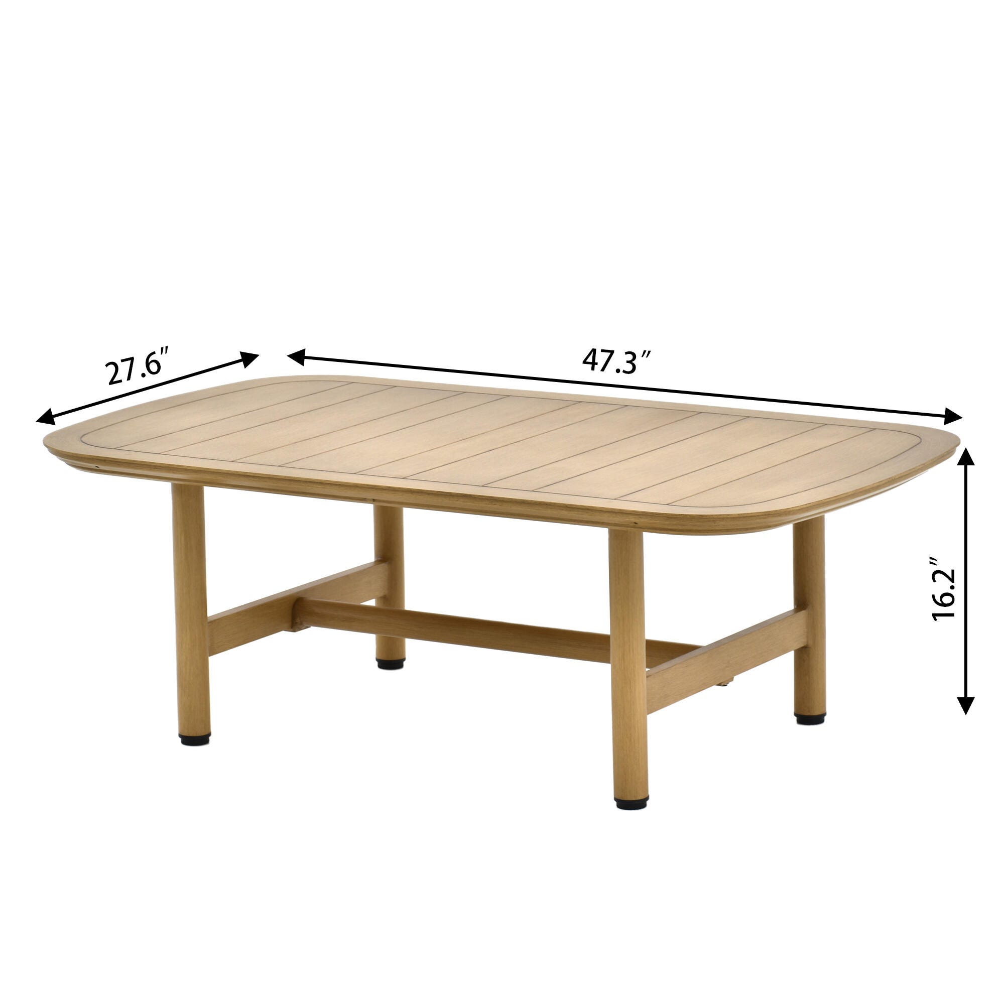 A-Eco Living Outdoor Sofa with Coffee Table, , large