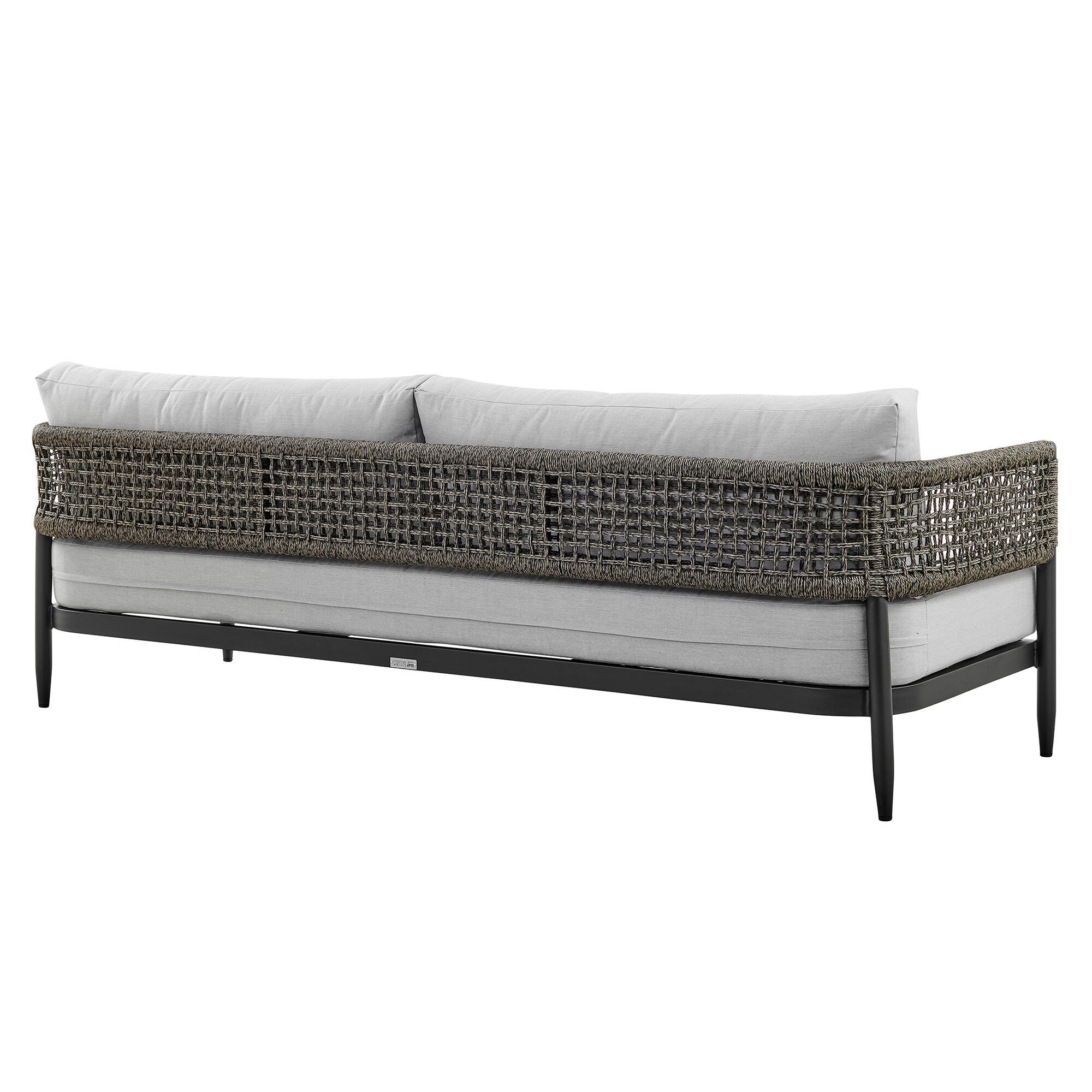 Armen Living Alegria Outdoor Sofa and 2 Chairs with Coffee Table, , large