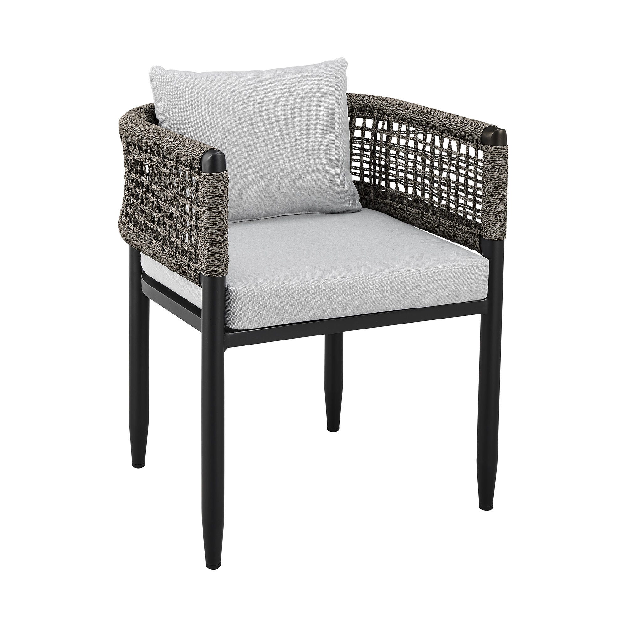 Armen Living Alegria Outdoor Dining Table and 4 Chairs, , large
