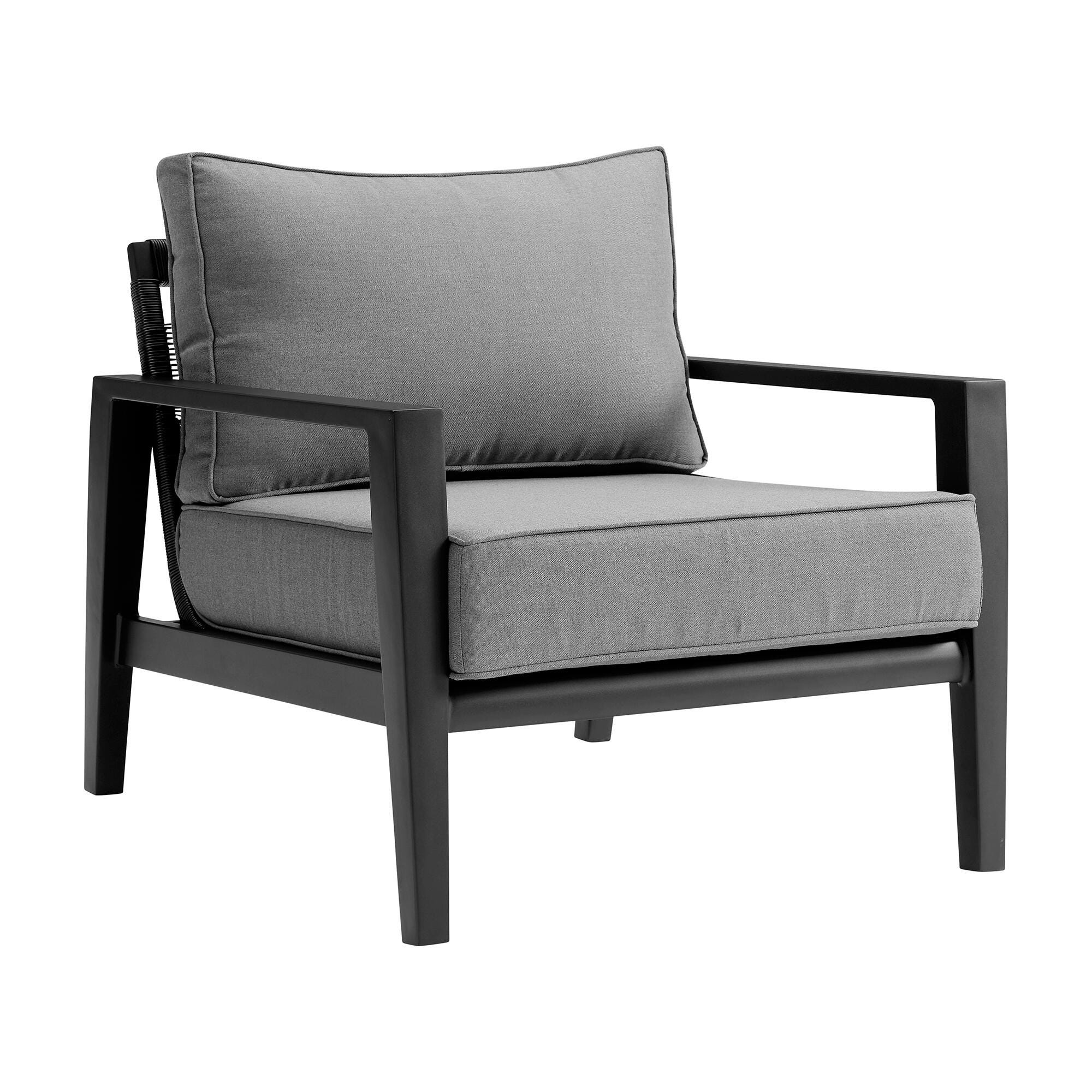 Cayman Outdoor Sofa and 2 Chairs with Coffee Table, , large