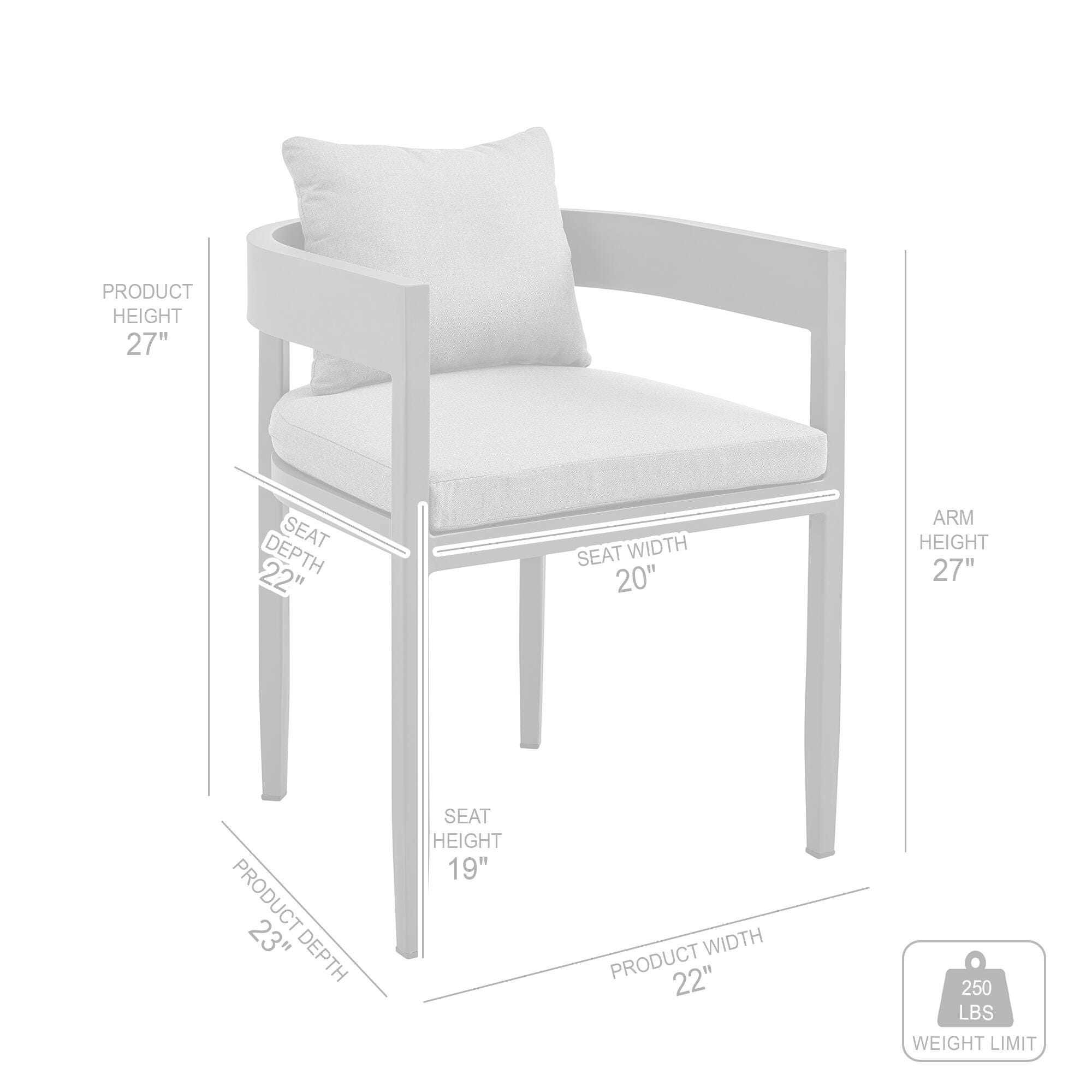 Menorca Outdoor Dining Table and 4 chairs, , large