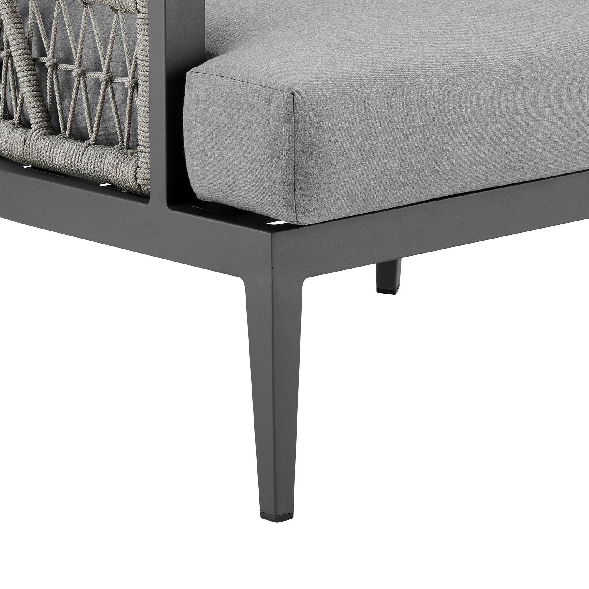 Zella Outdoor Sofa and 2 Chairs with Coffee Table, , large