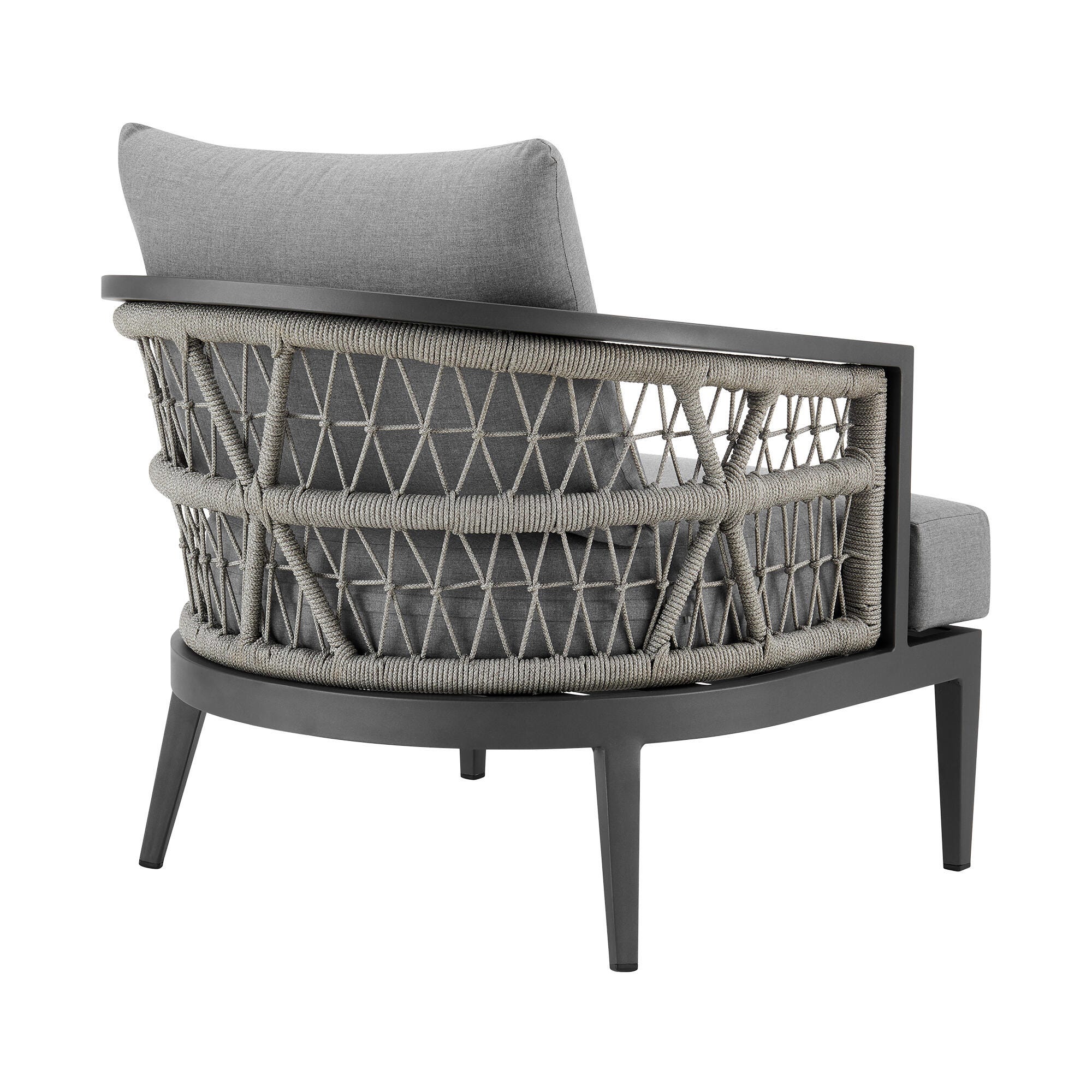 Zella Outdoor Sofa and 2 Chairs with Coffee Table, , large