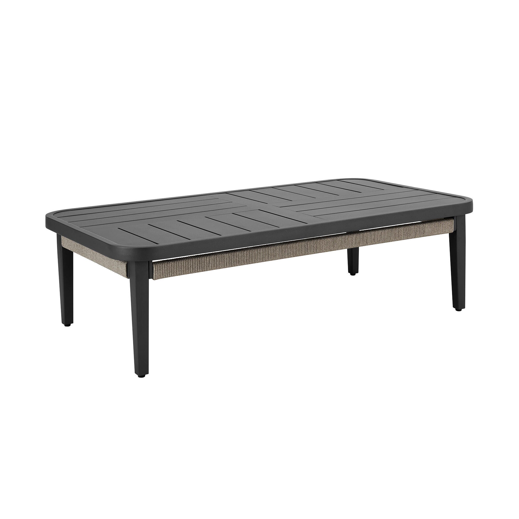 Zella Outdoor Sofa and 2 Chairs with Coffee Table, , large
