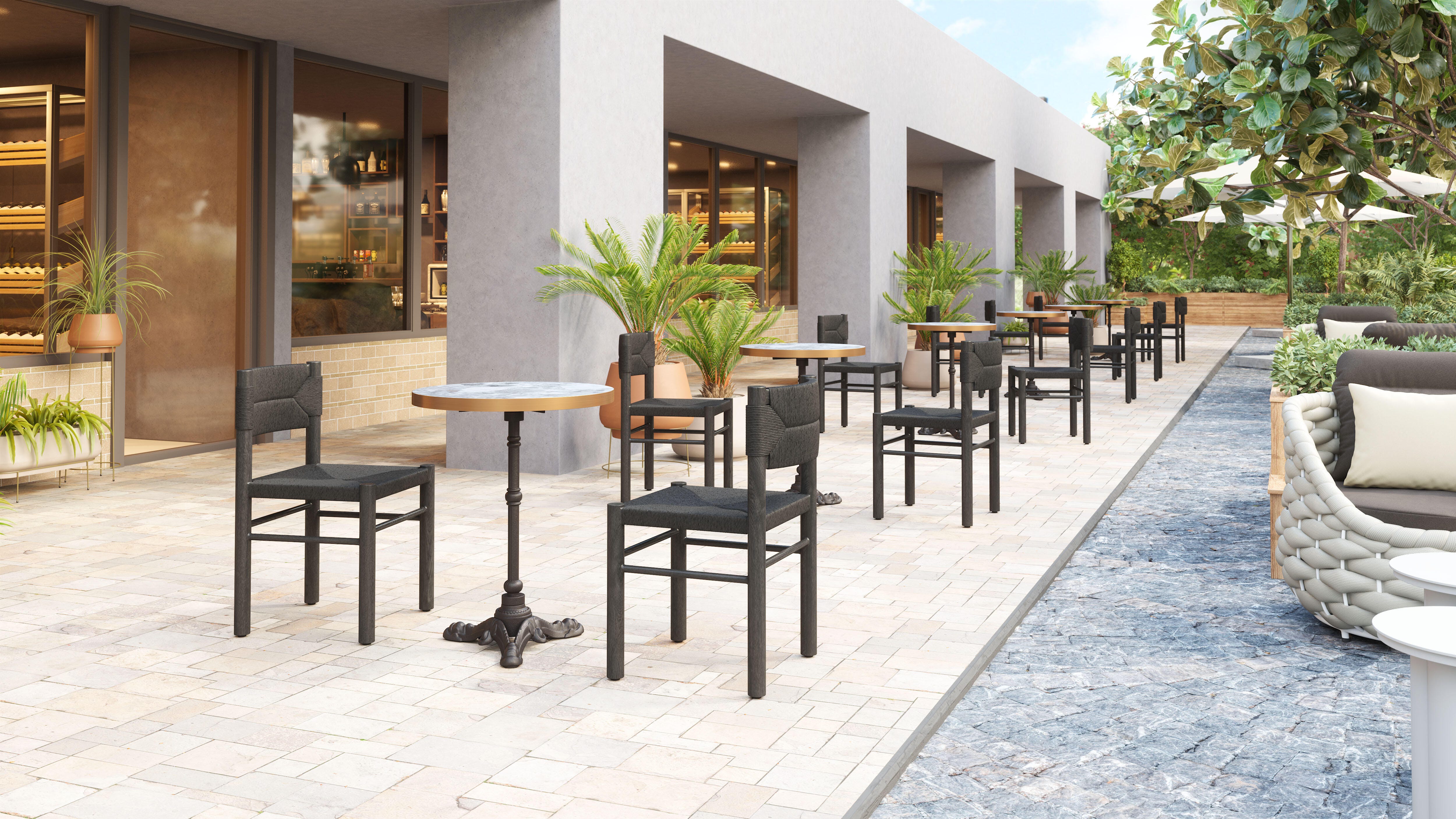 Erika Home Outdoor Dining Table, Multi, large