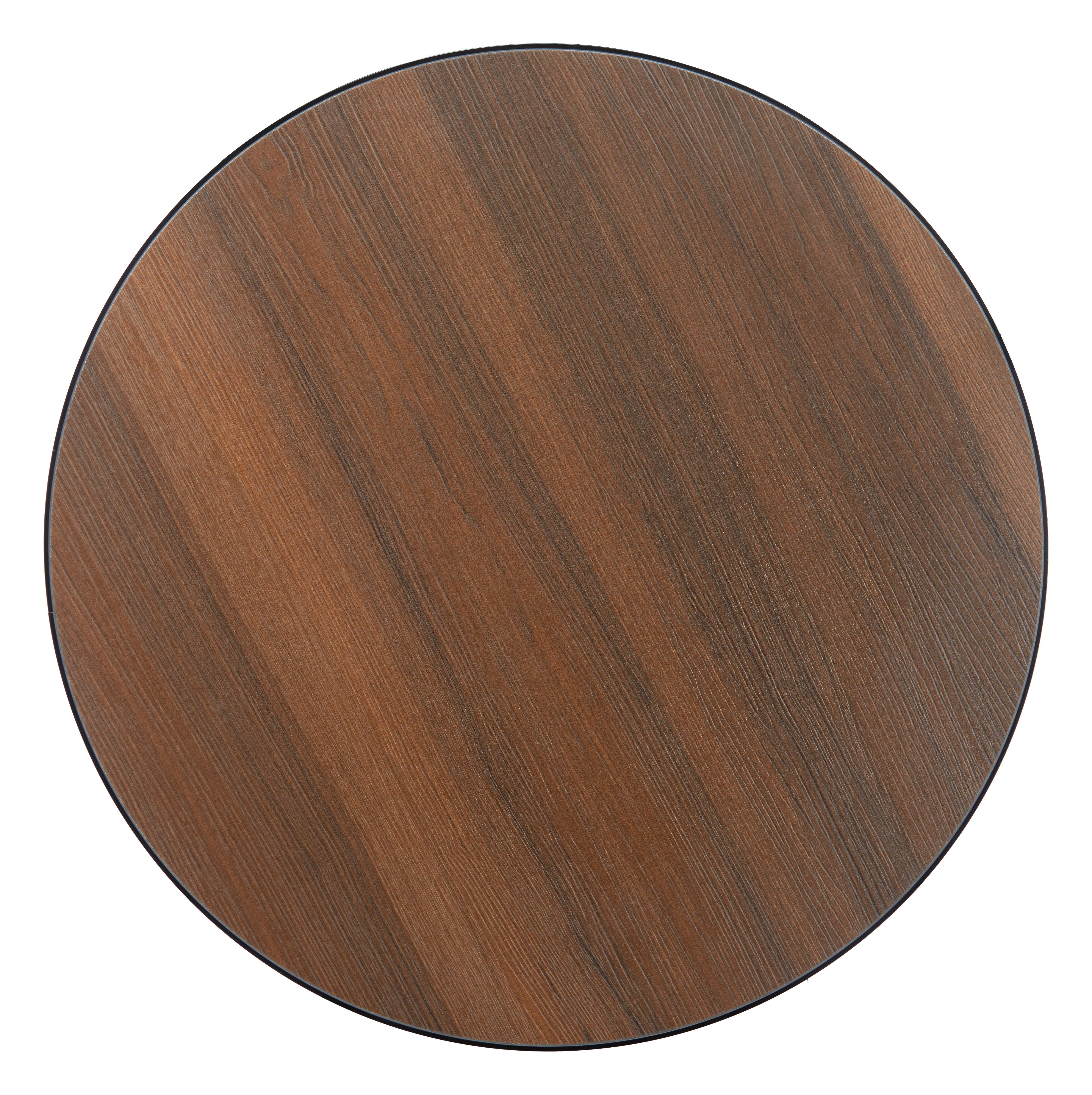 Erika Home Outdoor Dining Table, Walnut, large