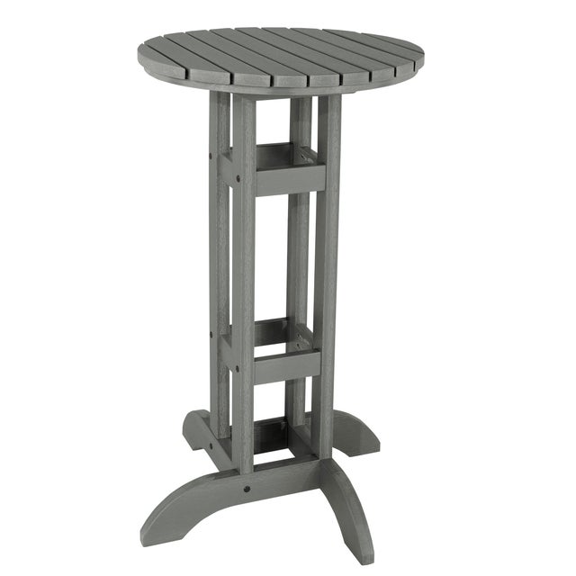 Highwood Lehigh Outdoor Bar Table, Coastal Teak