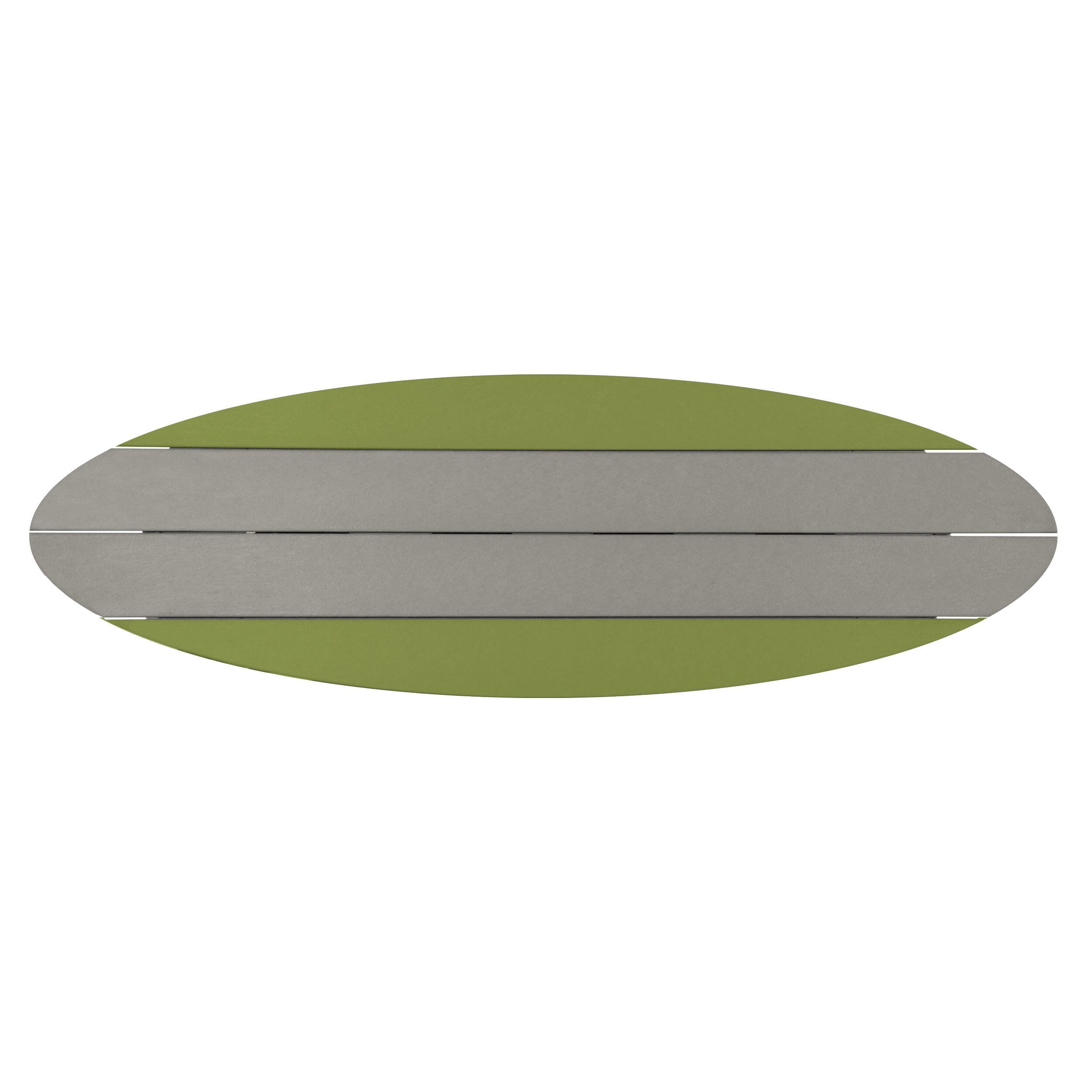 Bahia Verde Shoreline Outdoor Bar Table and 2 Bar Stools, Cove Gray/Palm Green, large