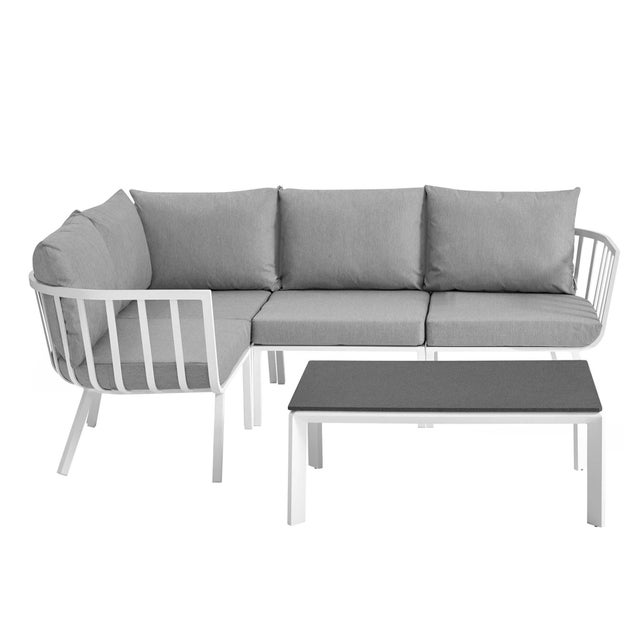 Modway Riverside 5-Piece Outdoor Sectional Set