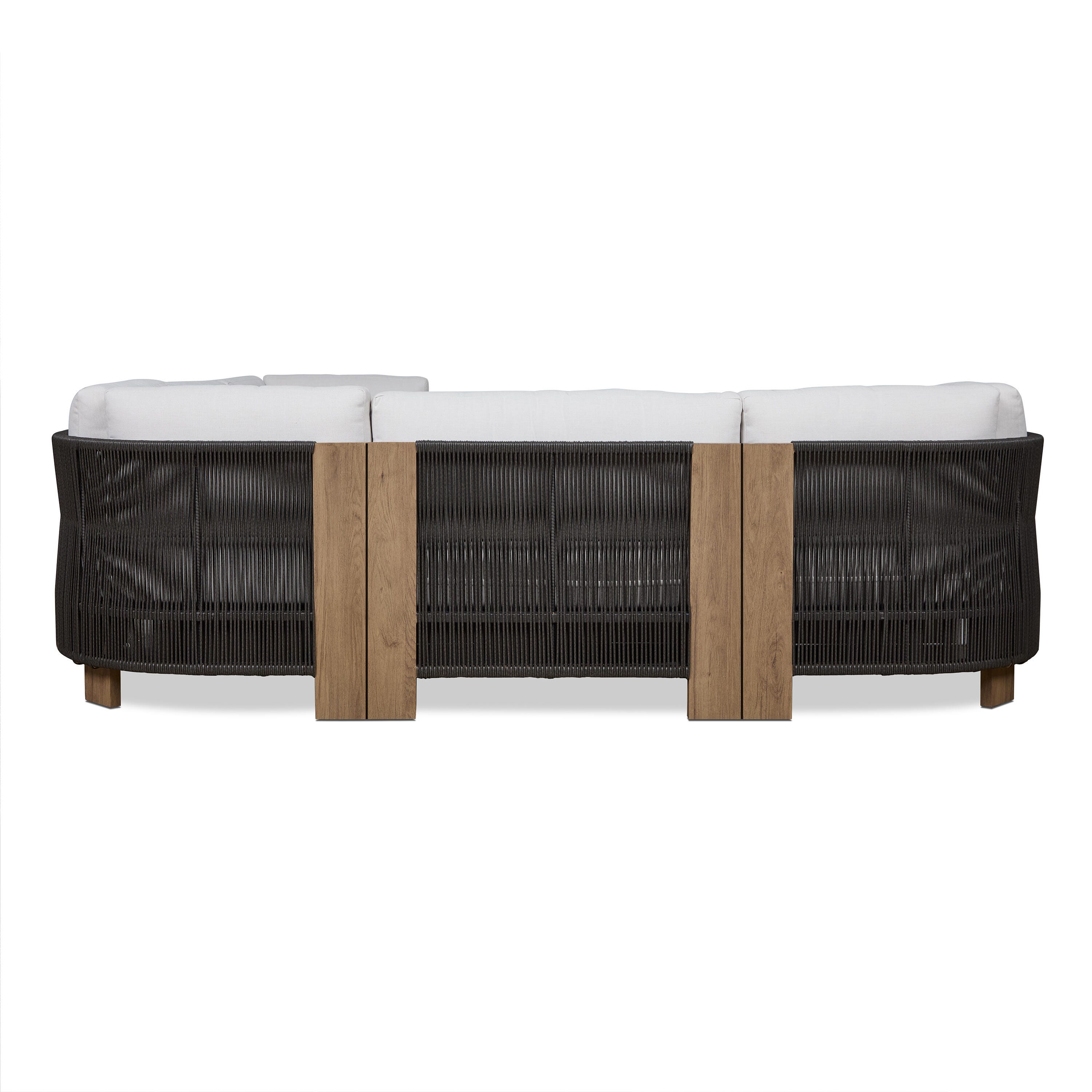 Real Flame Stratton 5-Piece Outdoor Sectional, , large