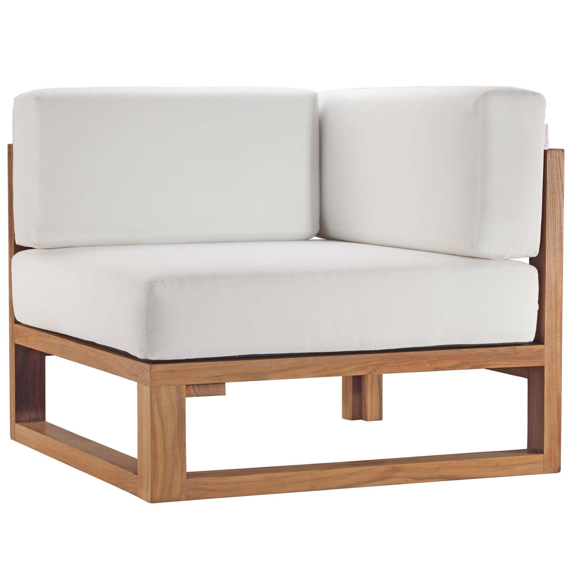 Modway Upland 3-Piece Outdoor Sectional Set, , large