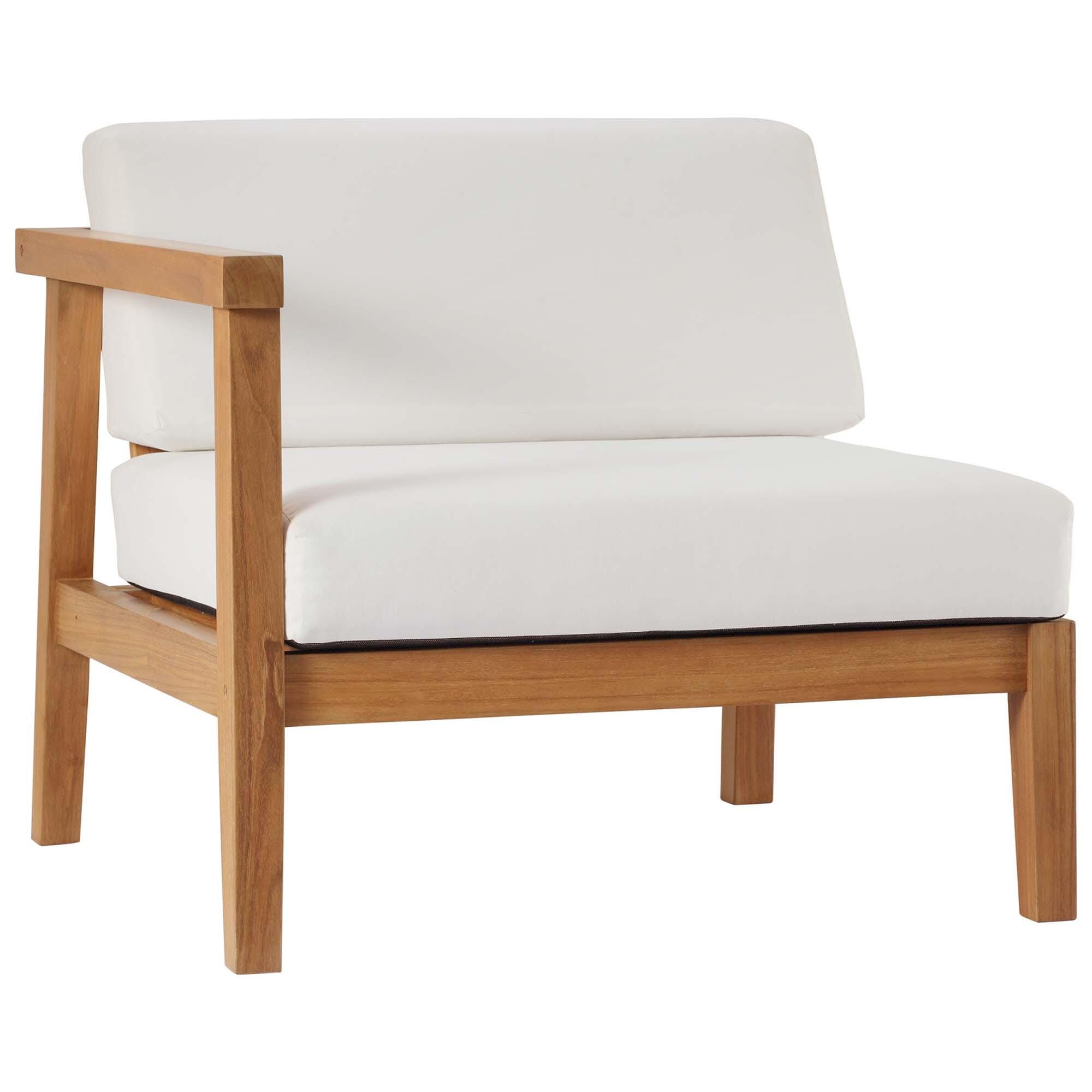 Modway Bayport 3-Piece Outdoor Sectional Sofa Set, , large