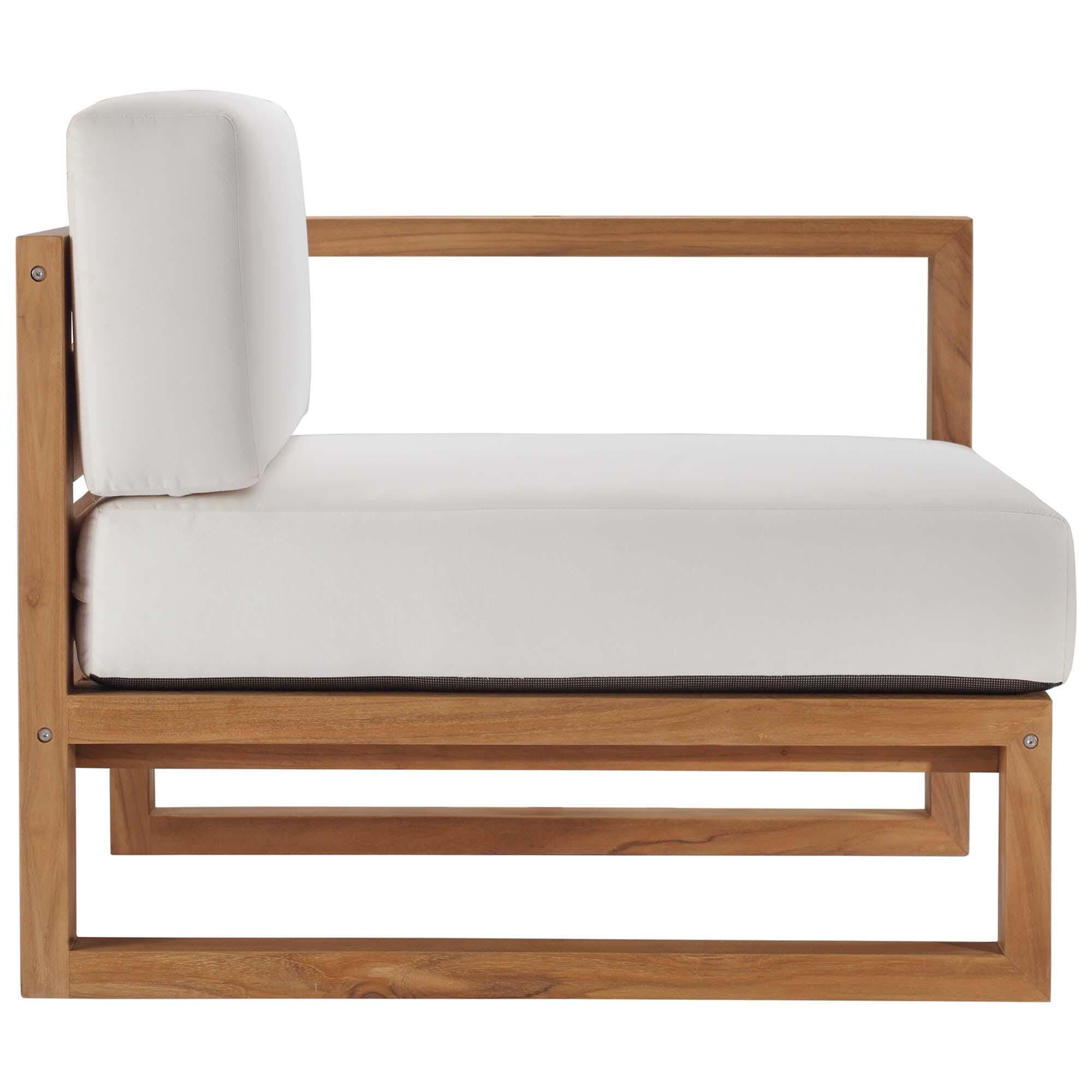 Modway Upland 4-Piece Outdoor Sectional Set, , large