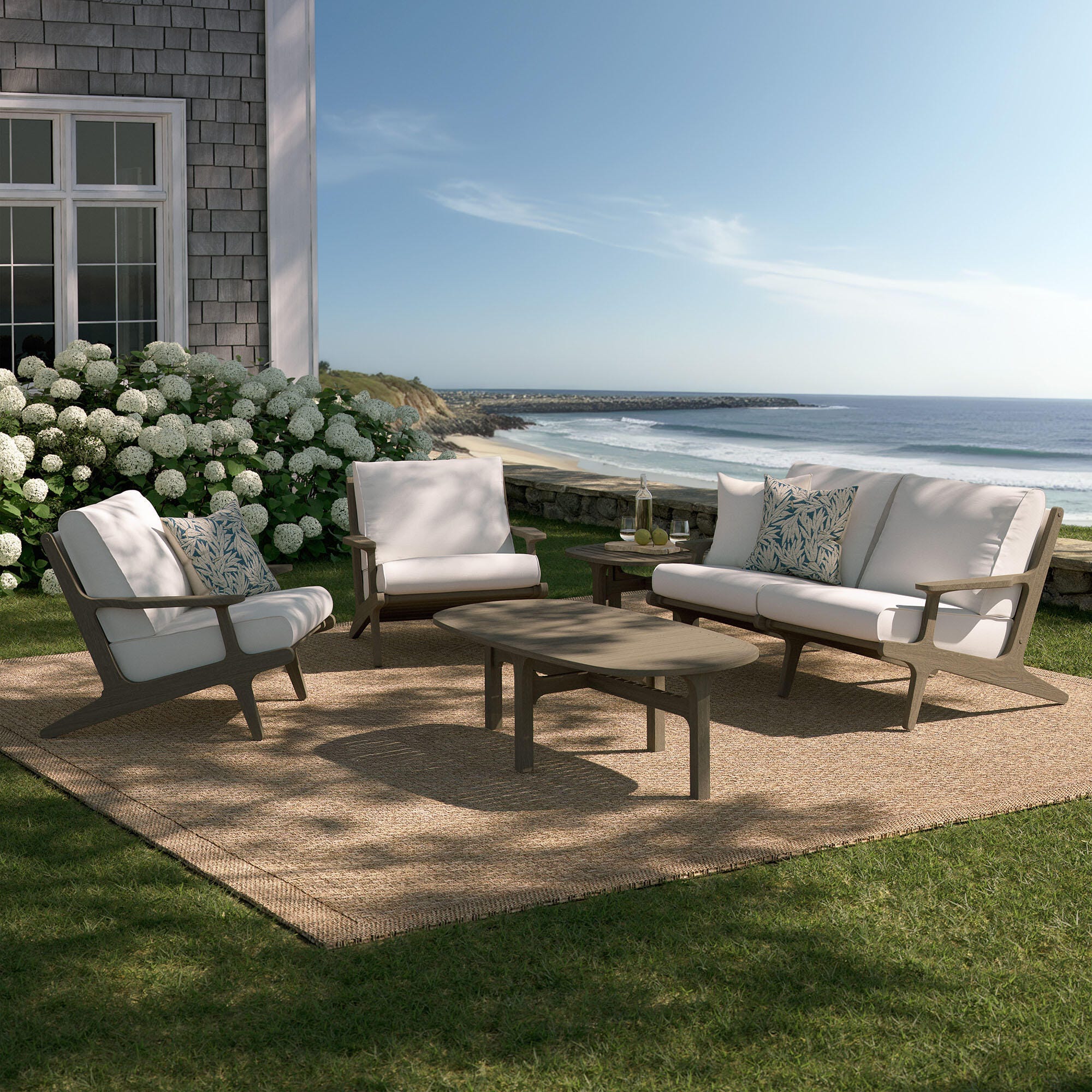 Modway Saratoga Outdoor Conversation Set, , rollover