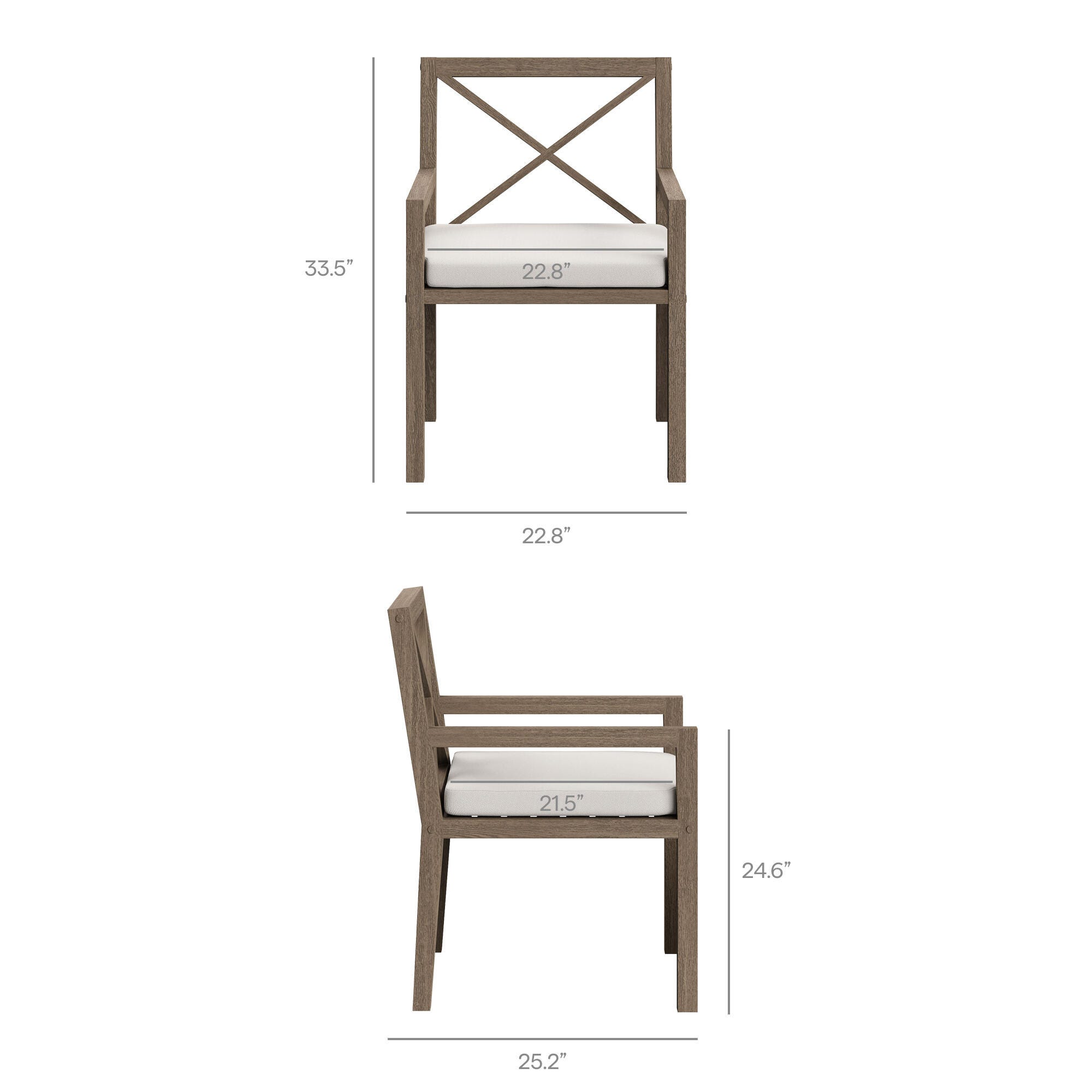 Modway Northlake Outdoor Dining Table and 6 Chairs, , large