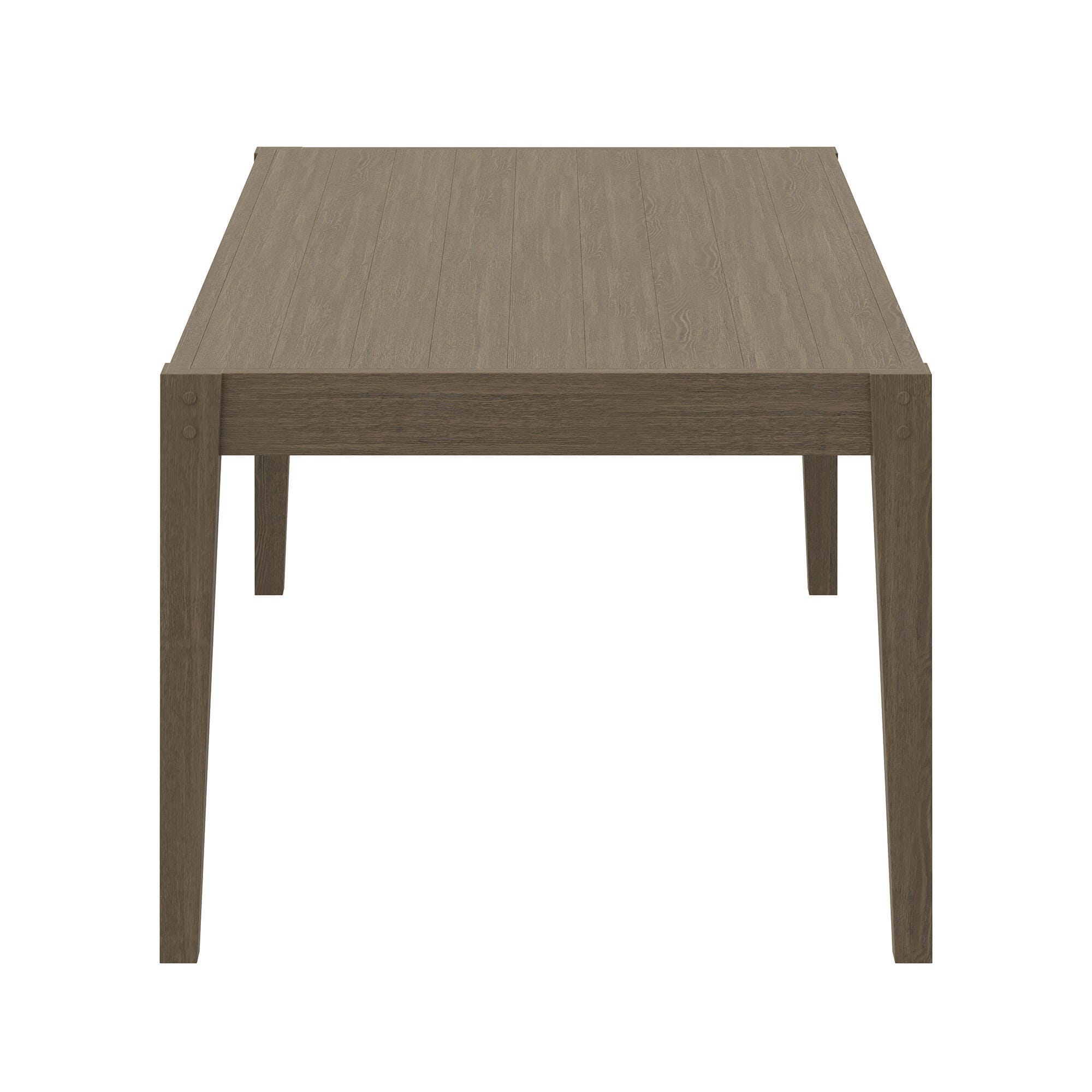 Modway Northlake Outdoor Dining Table and 8 Chairs, Pebble, large