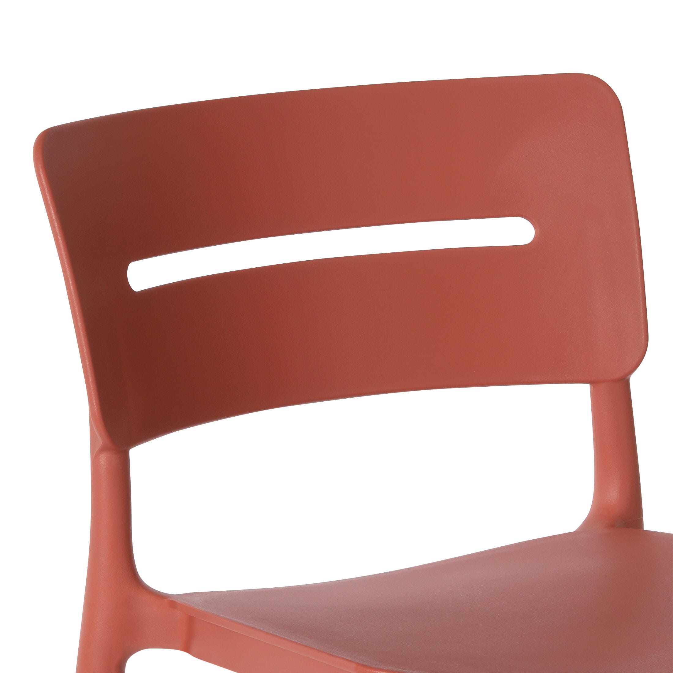 Westin Furniture Seraphine Outdoor Bar Table and 2 Barstools, Red, large
