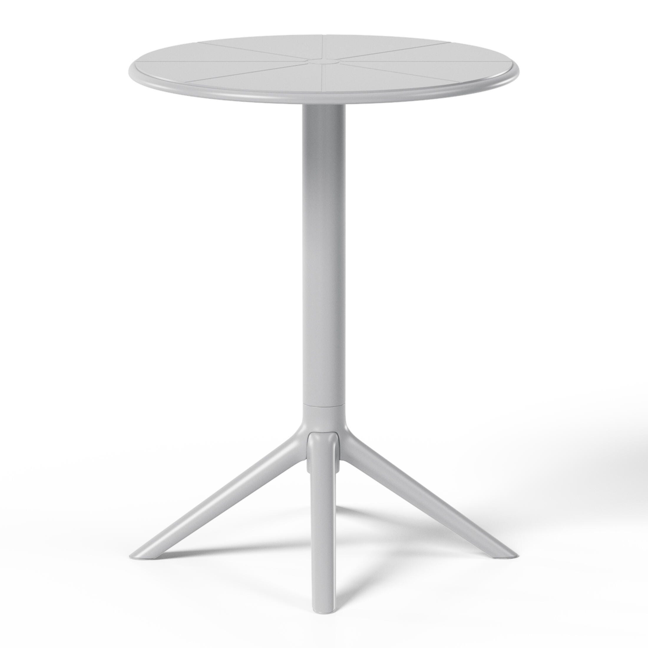 Westin Furniture Rhode Outdoor Dining Table and 2 Chairs, Gray, large