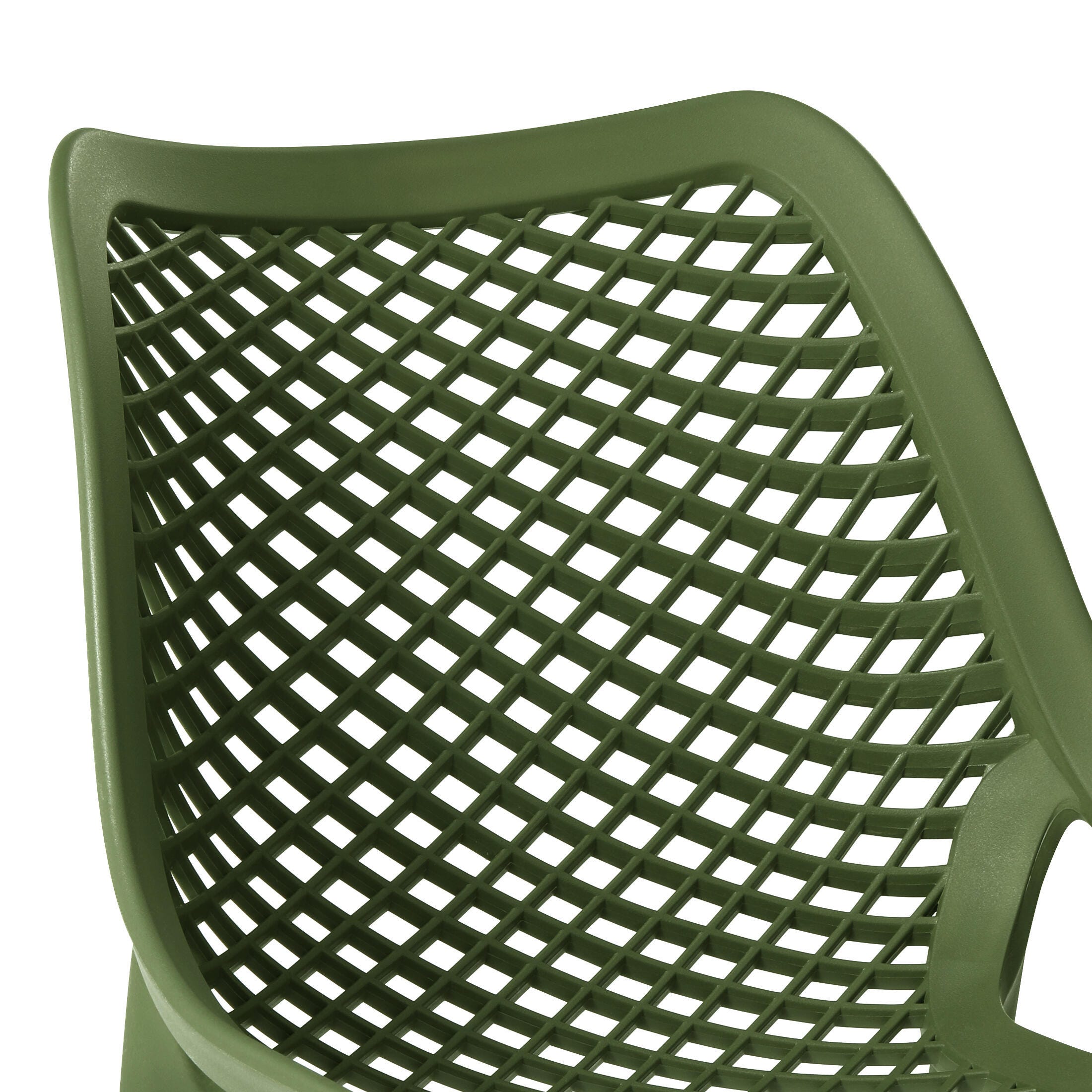 Westin Furniture Rhode Outdoor Dining Table and 2 Chairs, Olive Green, large