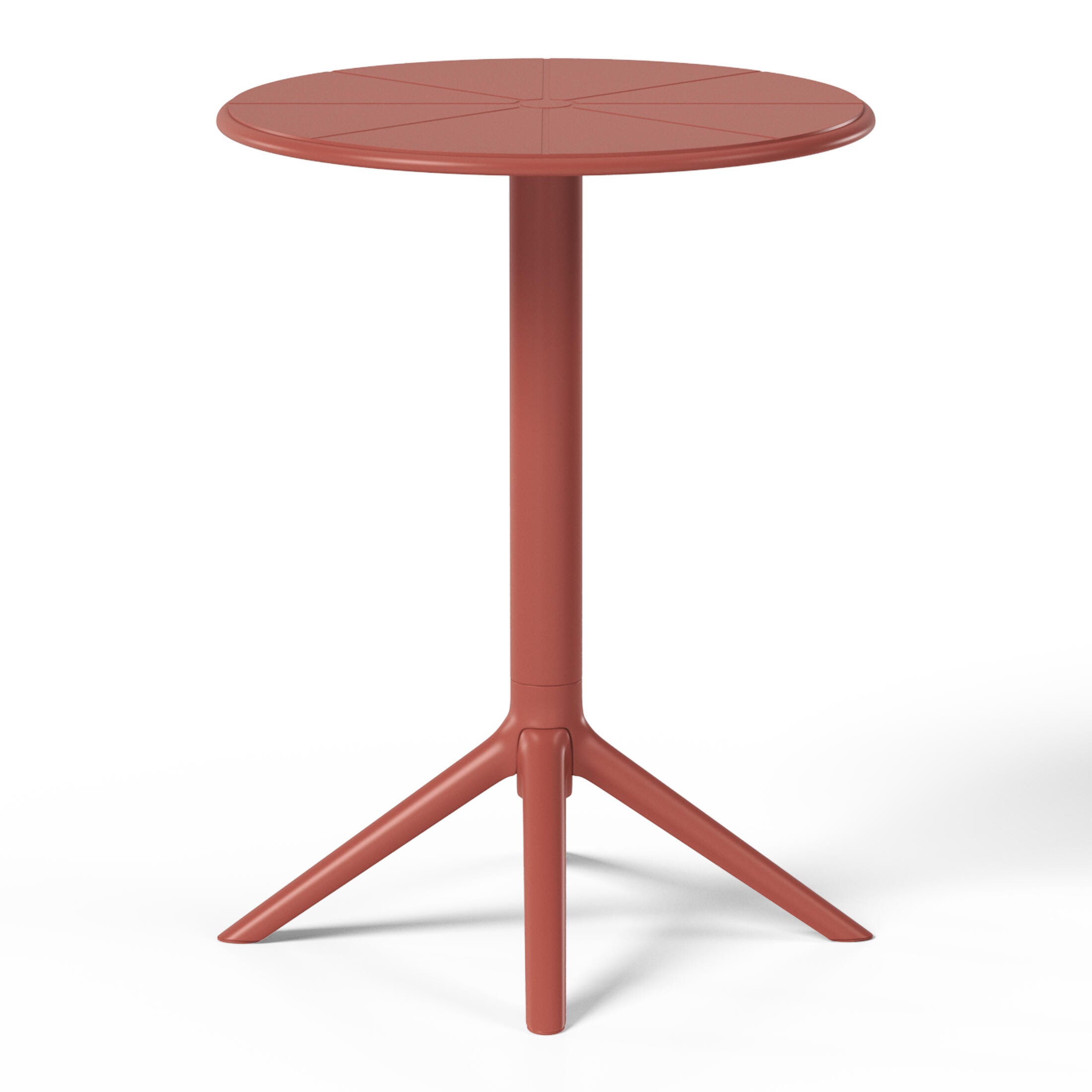 Westin Furniture Rhode Outdoor Dining Table and 2 Chairs, Red, large