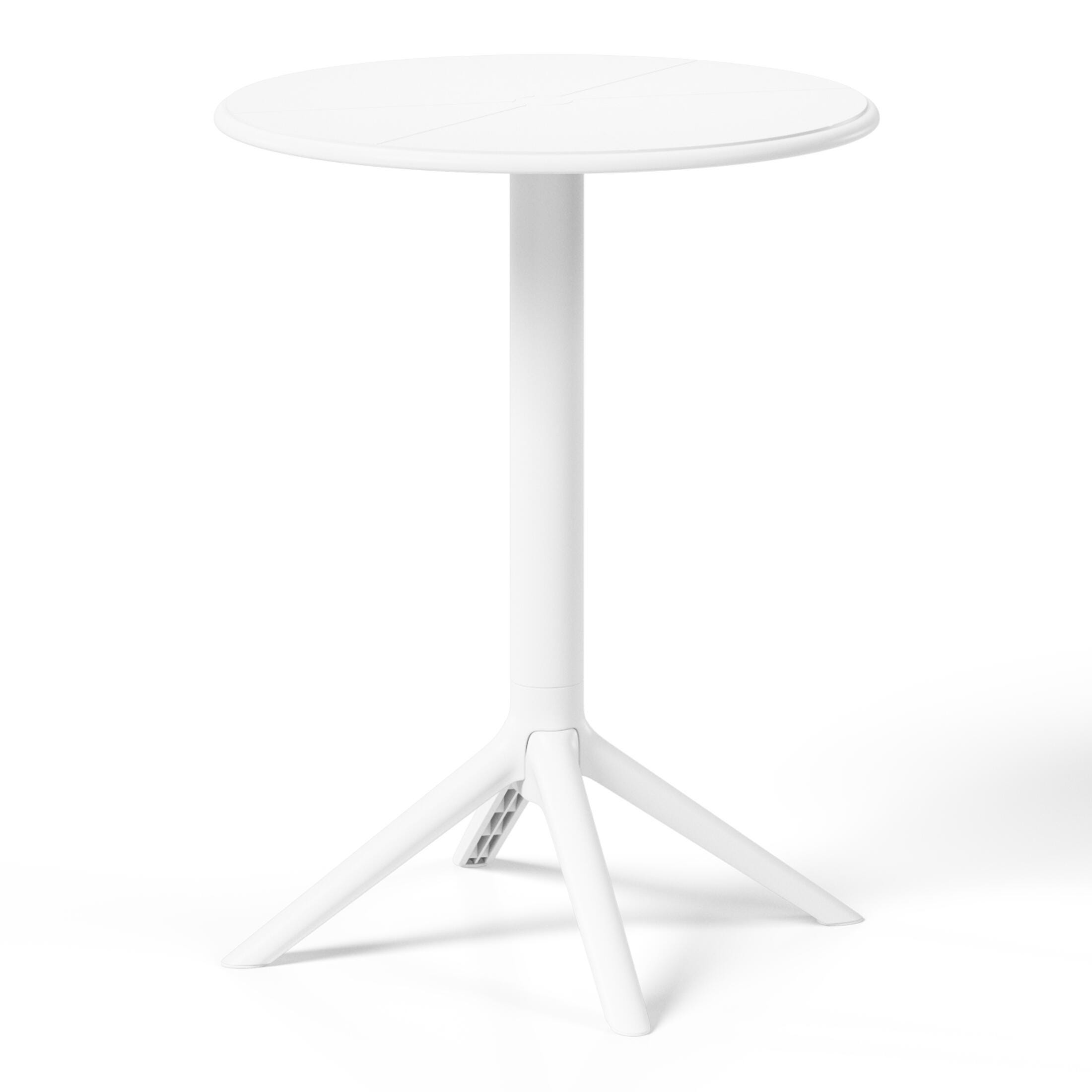 Westin Furniture Meadow Solid Outdoor Dining Table and 2 Chairs, White, large