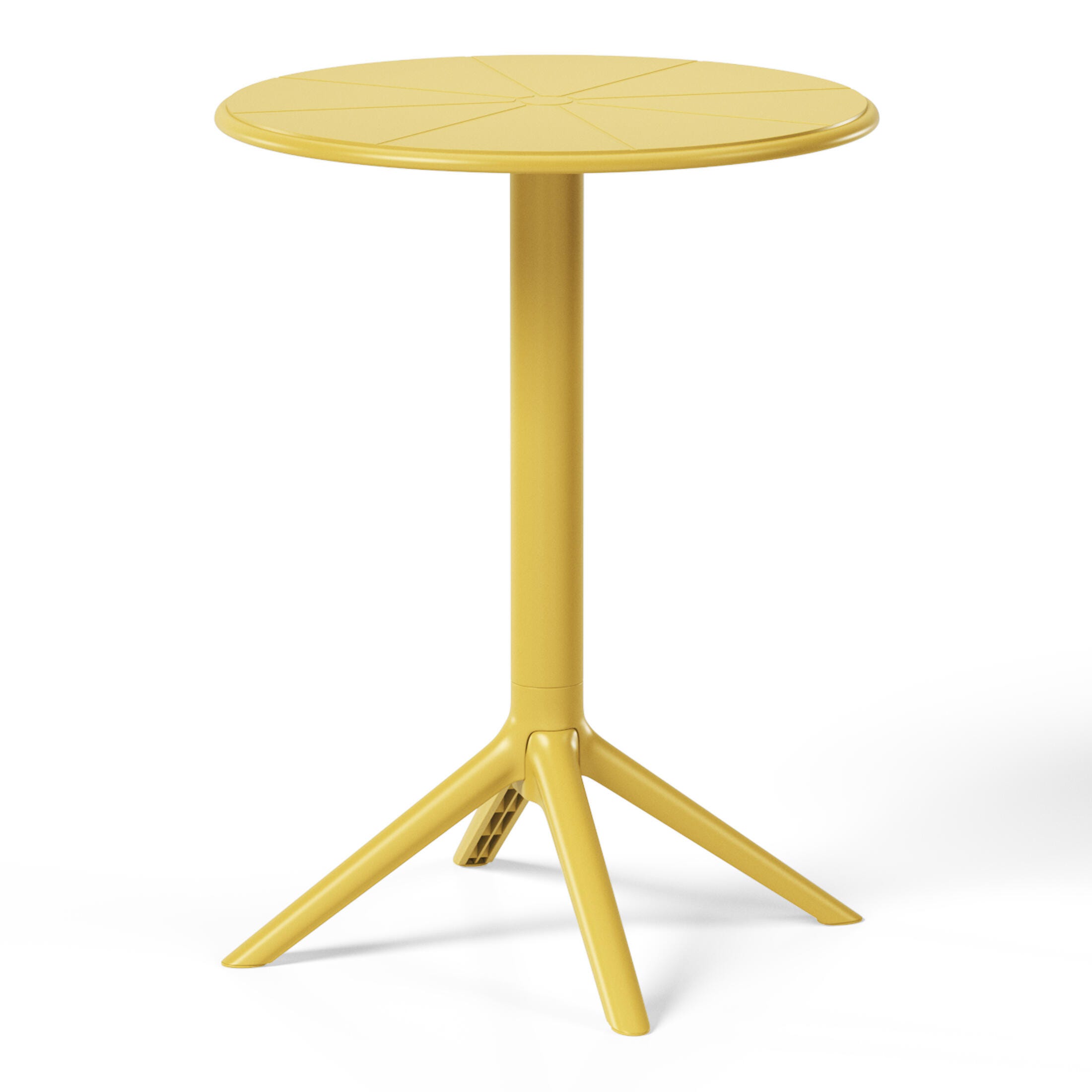 Westin Furniture Rhode Outdoor Dining Table and 2 Chairs, Yellow, large