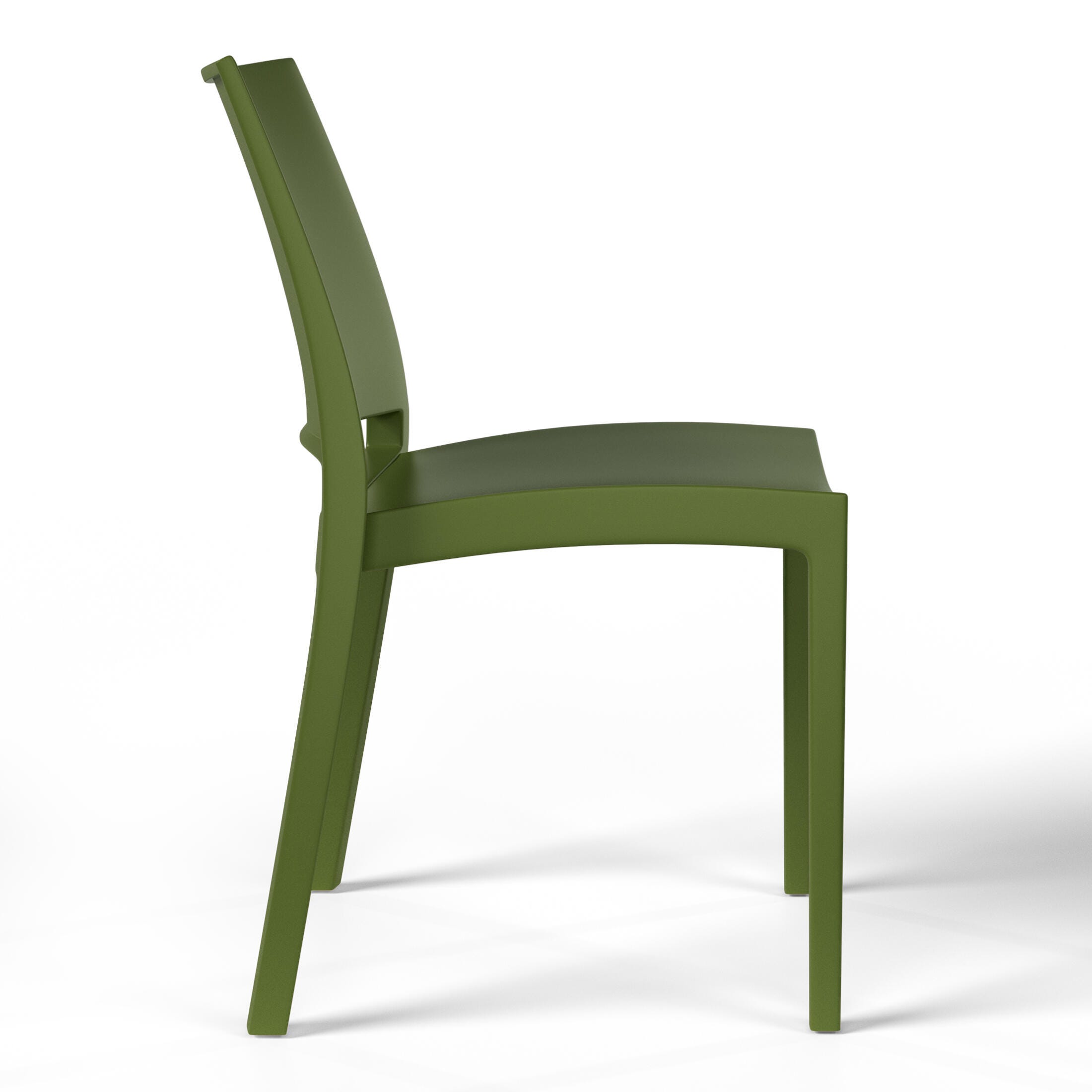 Westin Furniture Marbella Outdoor Dining Table and 2 Chairs, Olive Green, large