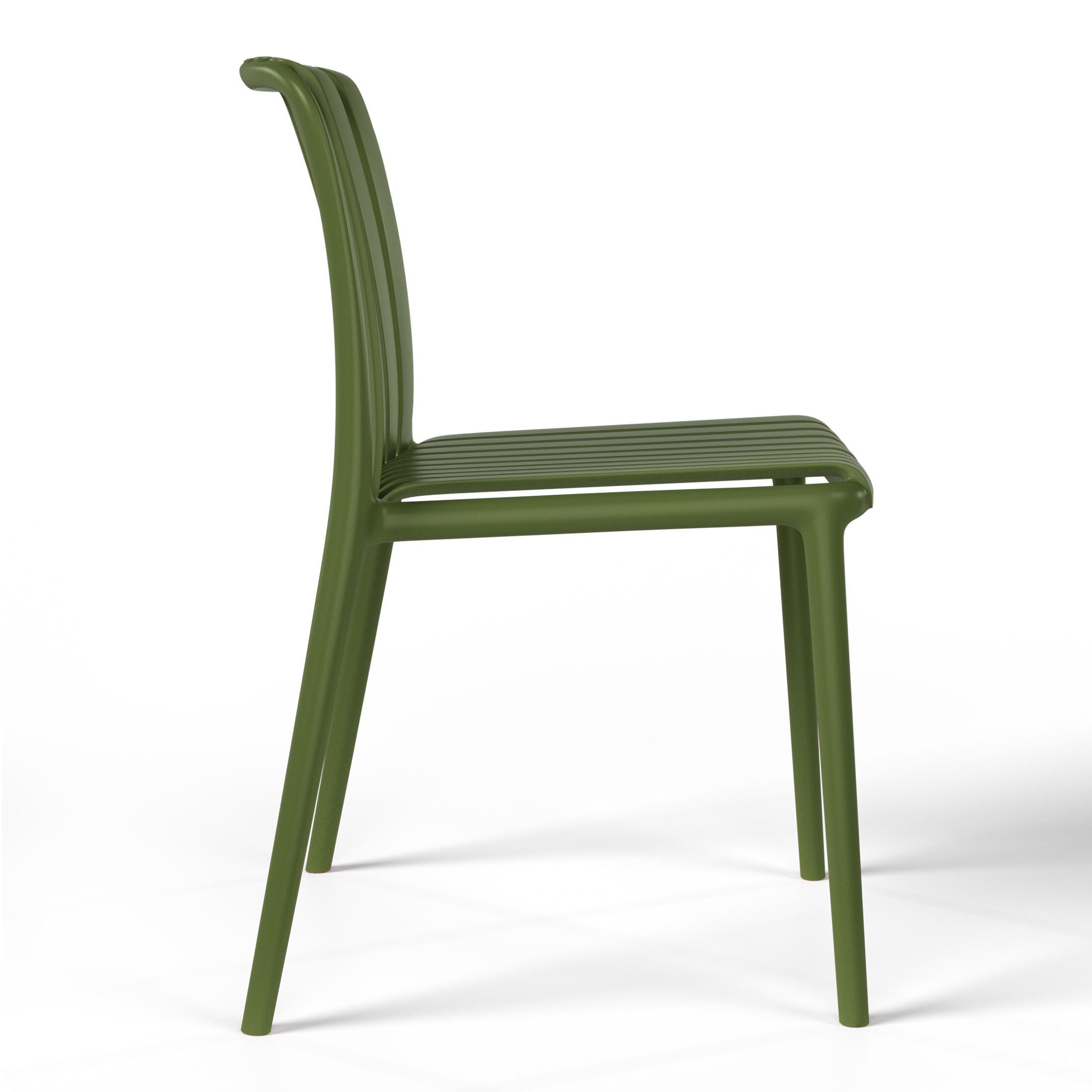 Westin Furniture Harlow Outdoor Dining Table and 2 Chairs, Olive Green, large