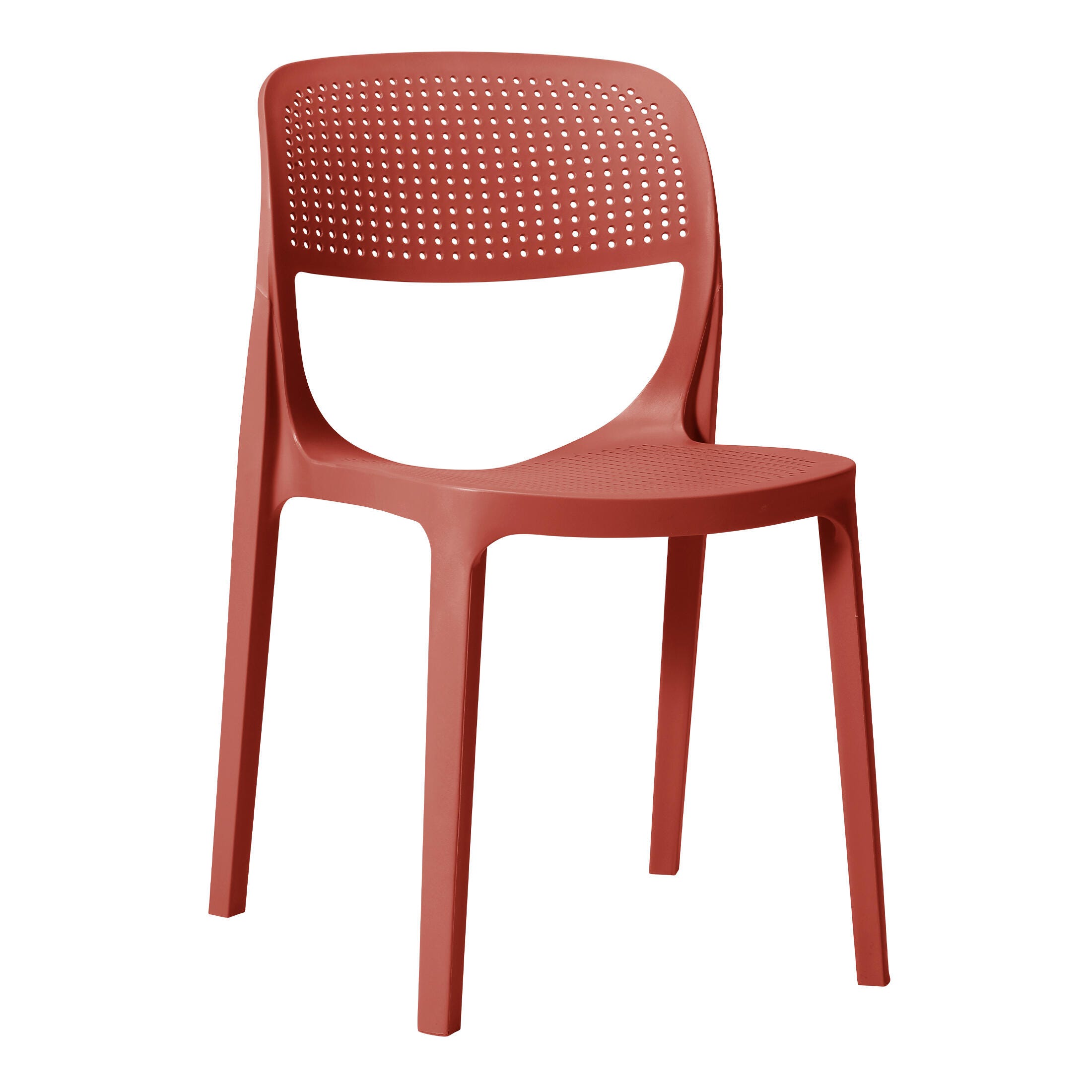 Westin Furniture Valencia Outdoor Dining Table and 2 Chairs, Red, large