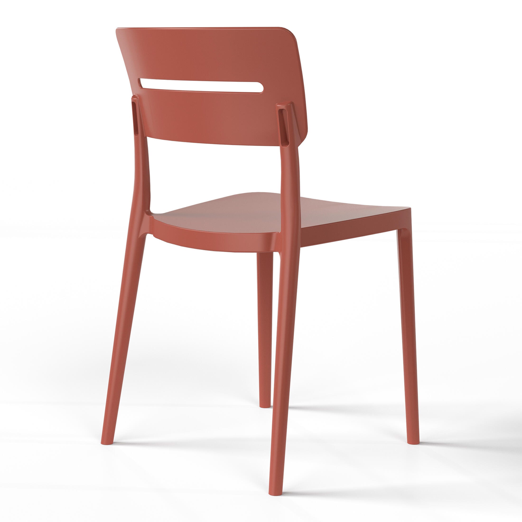 Westin Furniture Meadow Outdoor Dining Table and 4 Chairs, Red, large