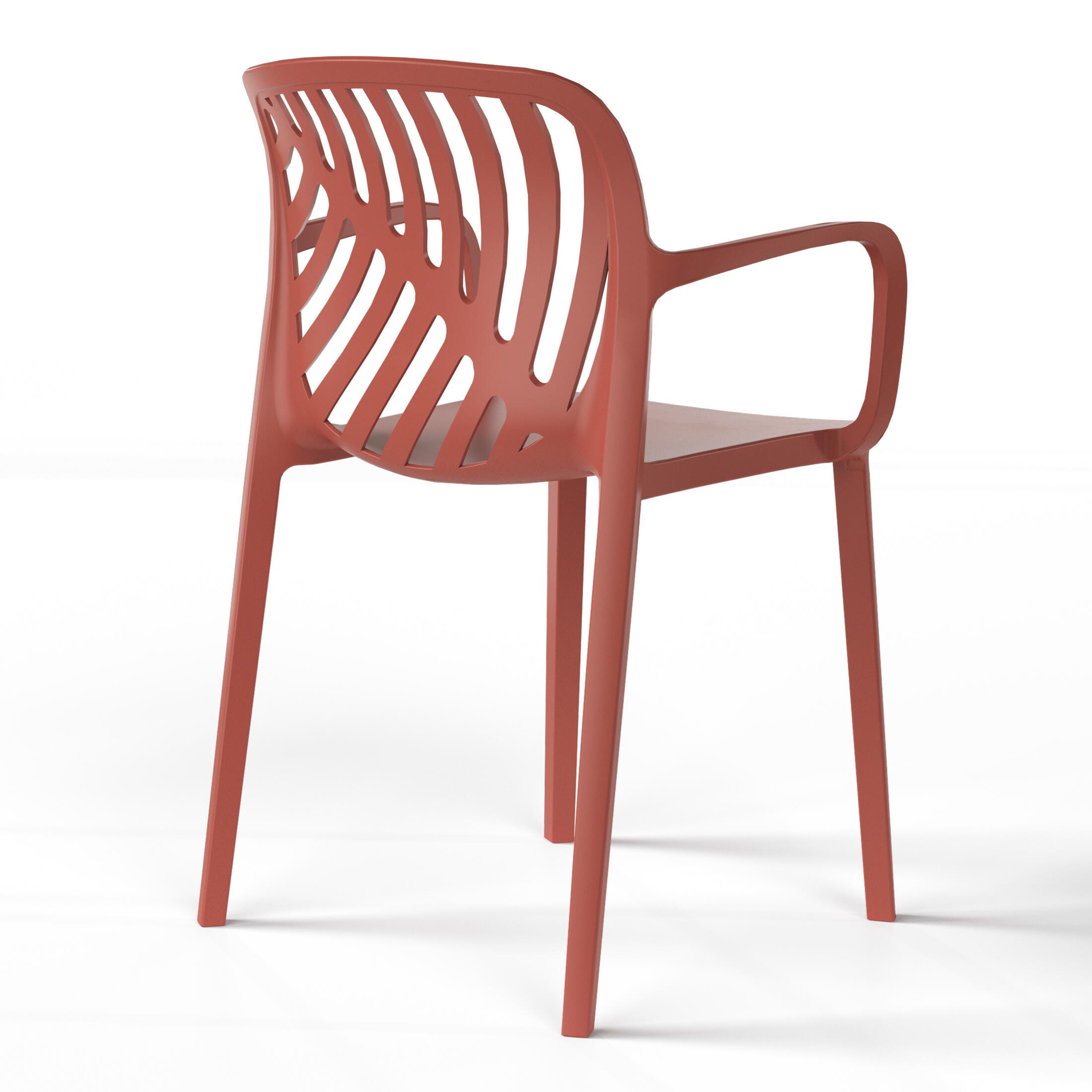 Westin Furniture Haven Outdoor Dining Table and 4 Chairs, Red, large