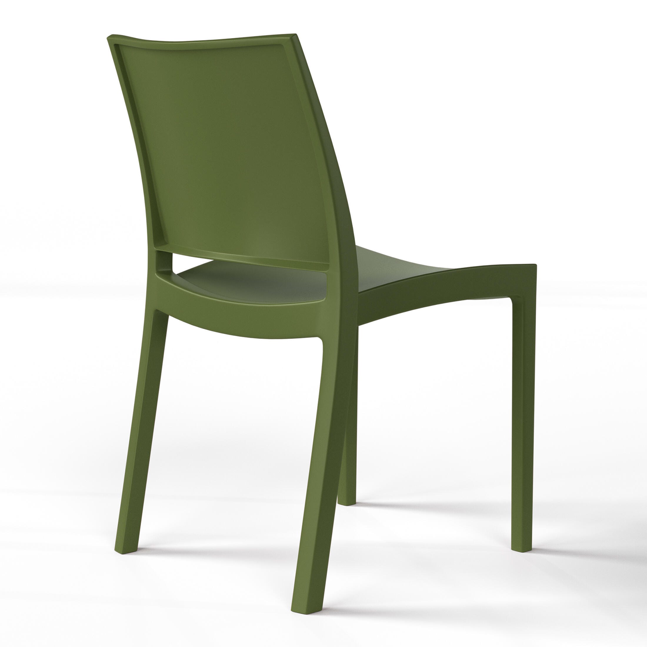 Westin Furniture Marbella Outdoor Dining Table and 6 Chairs, Olive Green, large