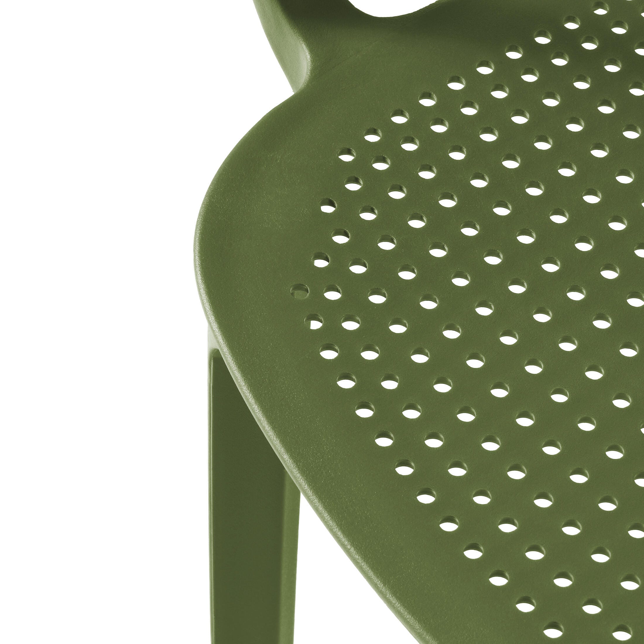 Westin Furniture Valencia Outdoor Dining Table and 6 Chairs, Olive Green, large