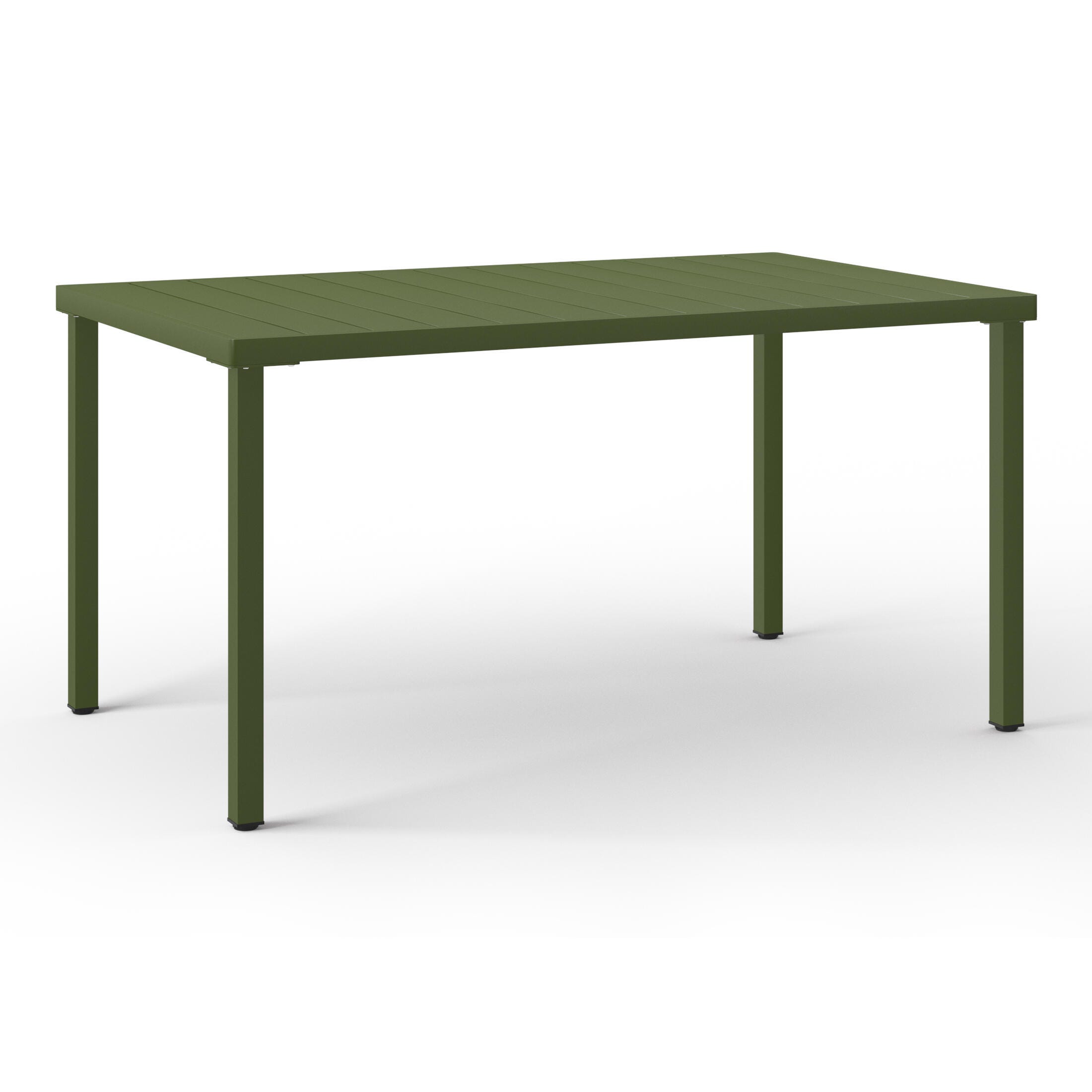 Westin Furniture Valencia Outdoor Dining Table and 6 Chairs, Olive Green, large