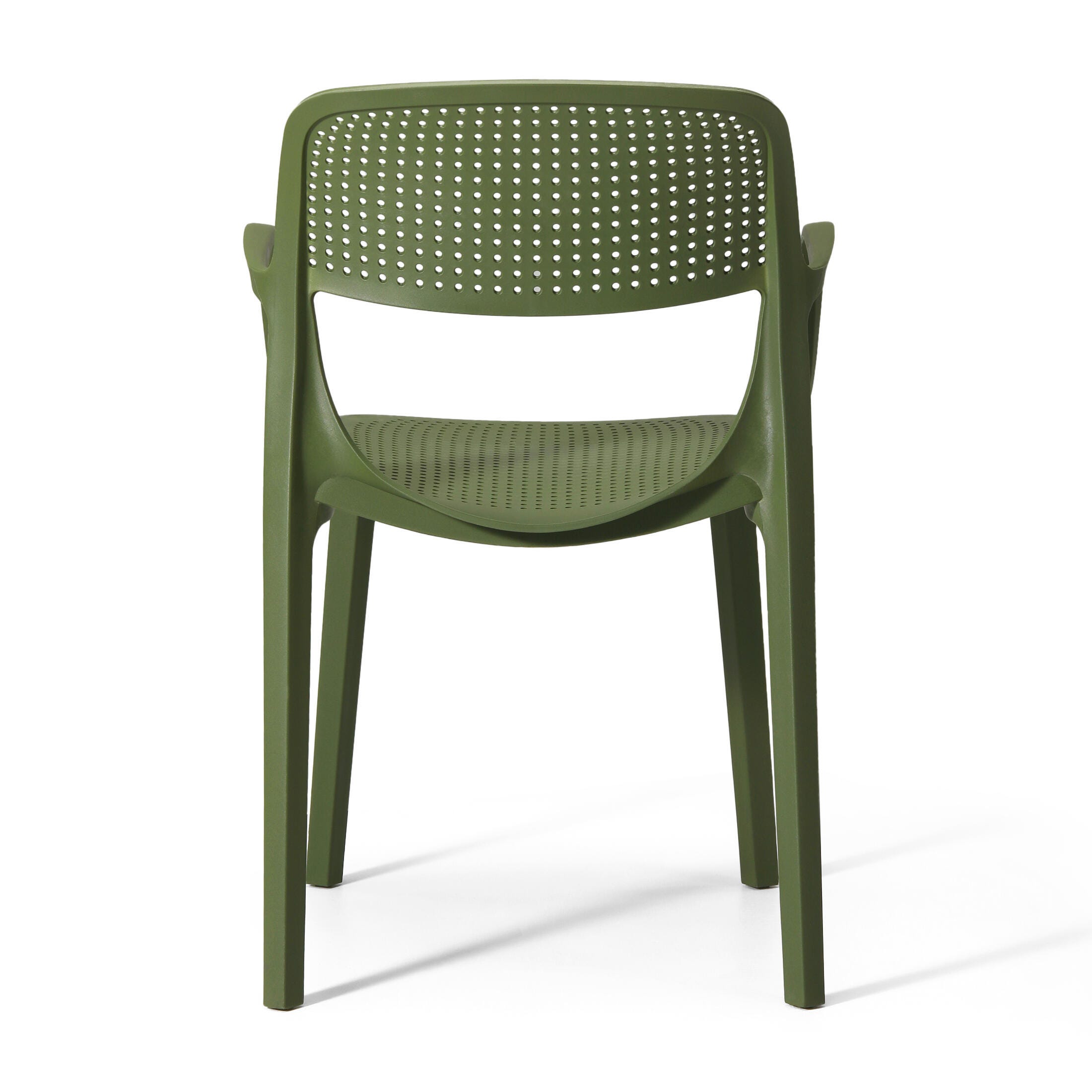 Westin Furniture Valencia Outdoor Dining Table and 6 Chairs, Olive Green, large