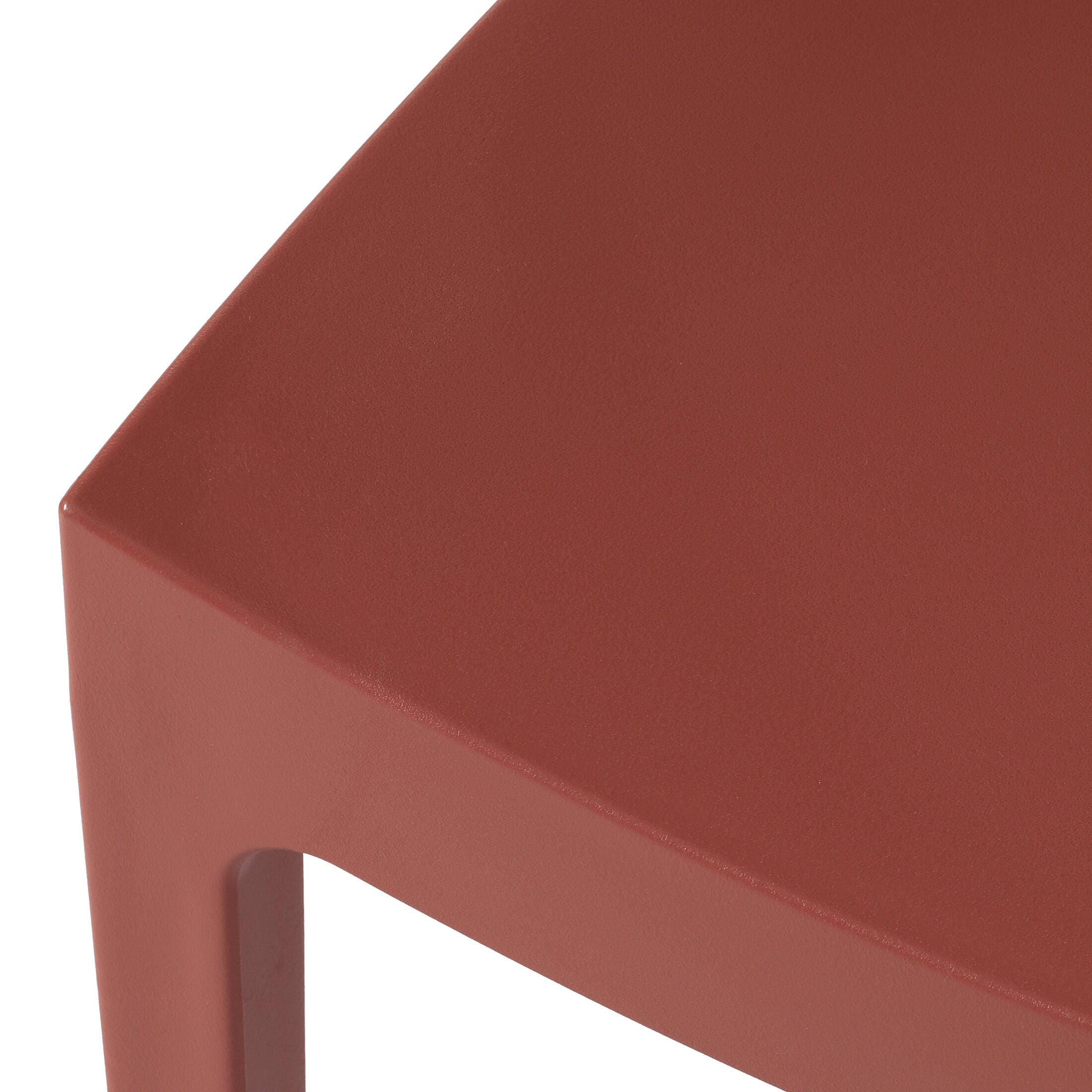 Westin Furniture Marbella Outdoor Dining Table and 6 Chairs, Red, large