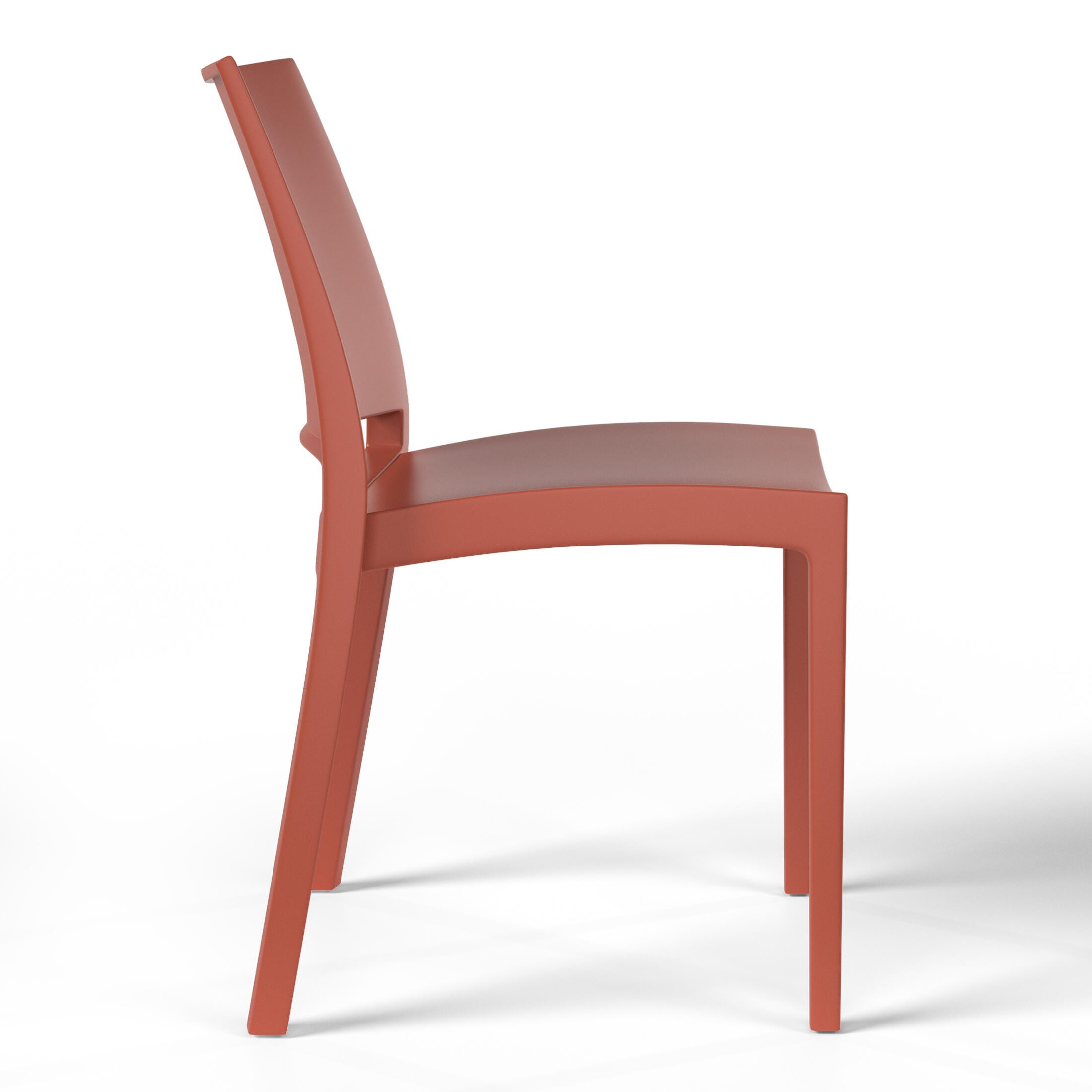 Westin Furniture Marbella Outdoor Dining Table and 6 Chairs, Red, large