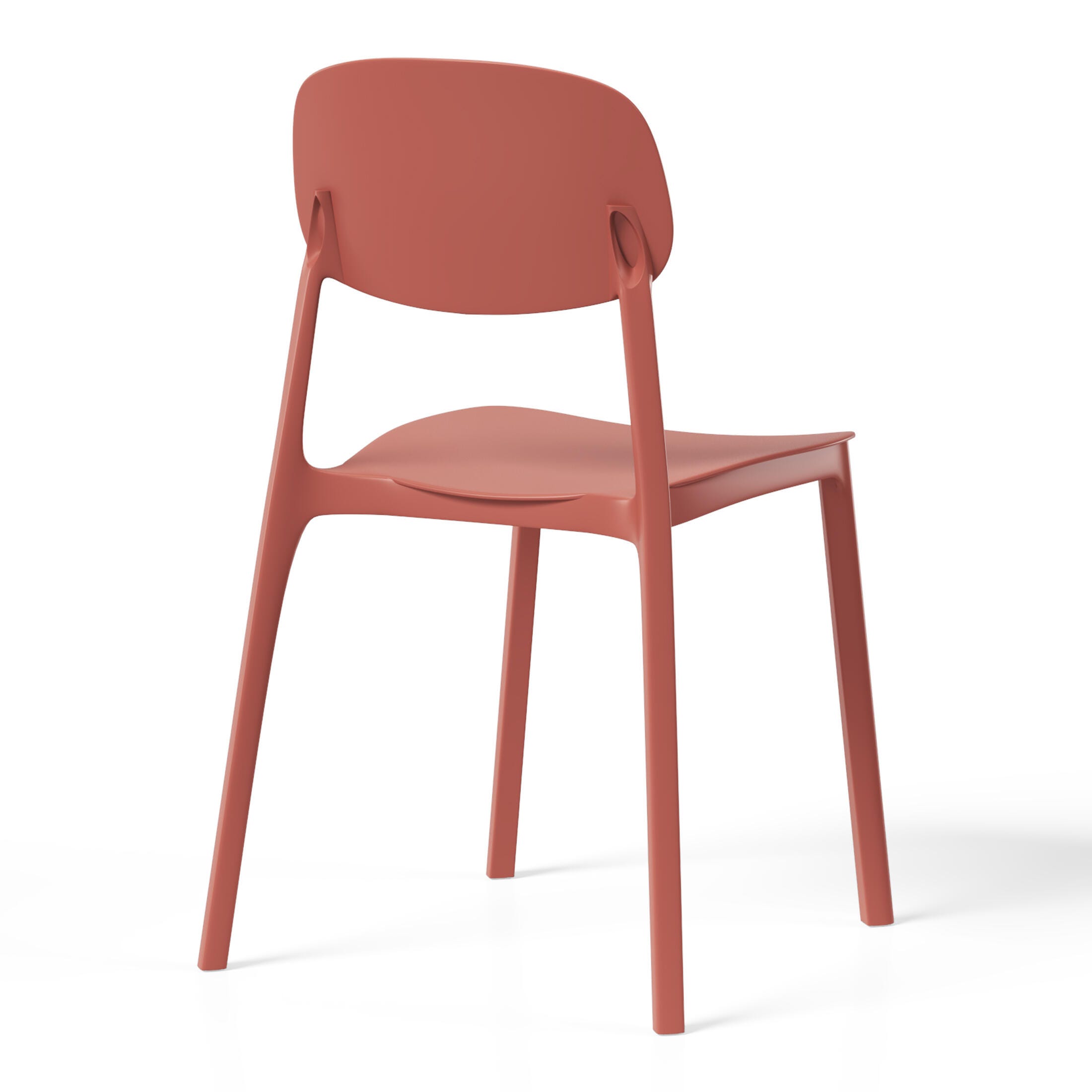 Westin Furniture Sterling Outdoor Dining Table and 6 Chairs, Red, large