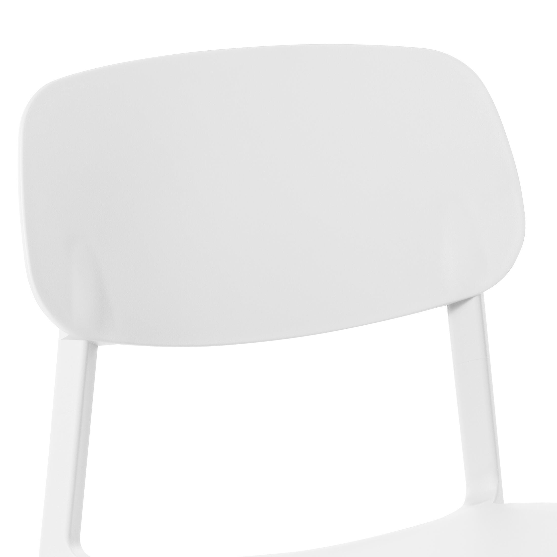 Westin Furniture Sterling Outdoor Dining Table and 6 Chairs, White, large