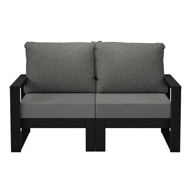 Westin Furniture Endless Outdoor Loveseat, Gray