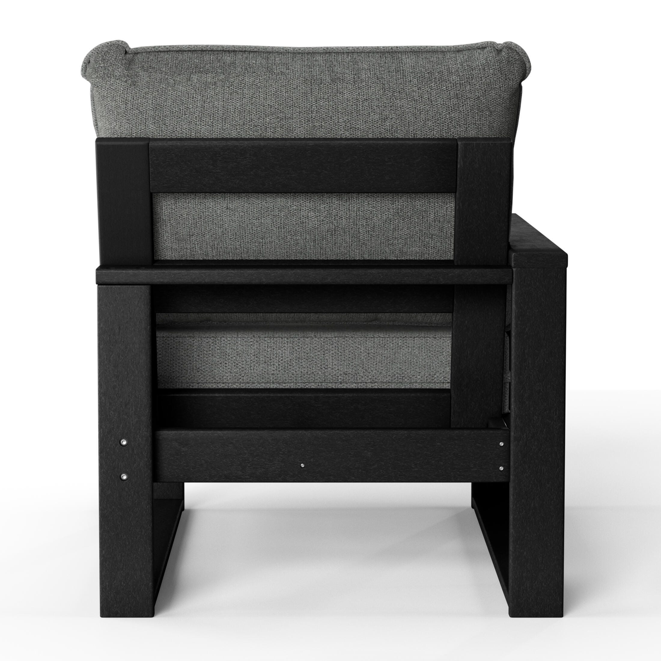 Westin Furniture Endless Outdoor Loveseat, Gray, large