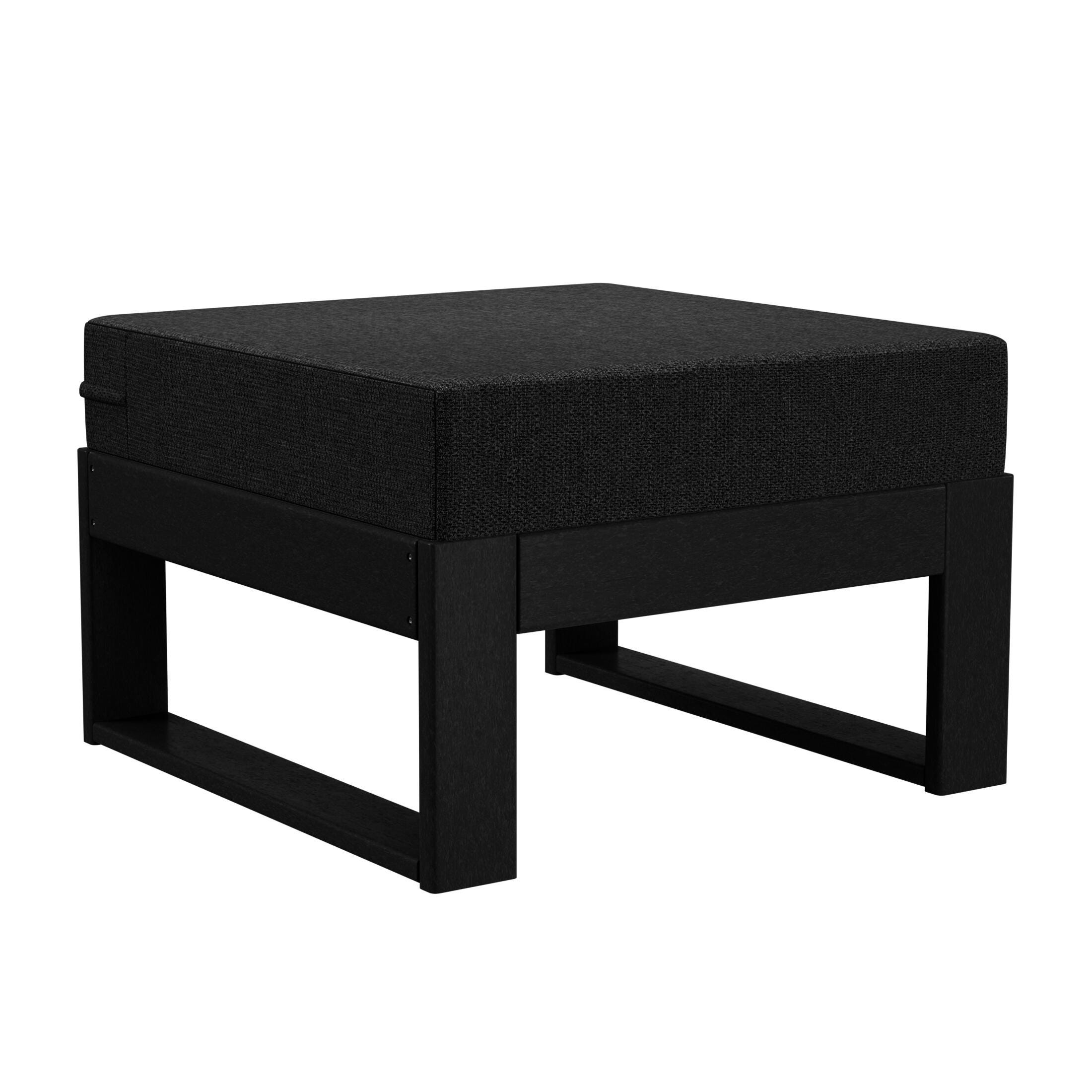 Westin Furniture Endless 7-Piece Outdoor Sectional Set, Charcoal Black, large