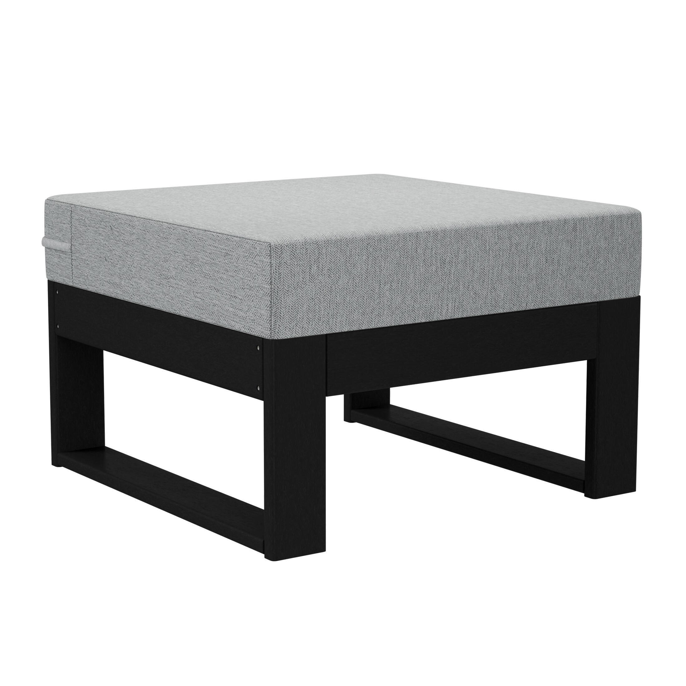 Westin Furniture Endless 7-Piece Outdoor Sectional Set, Light Gray, large