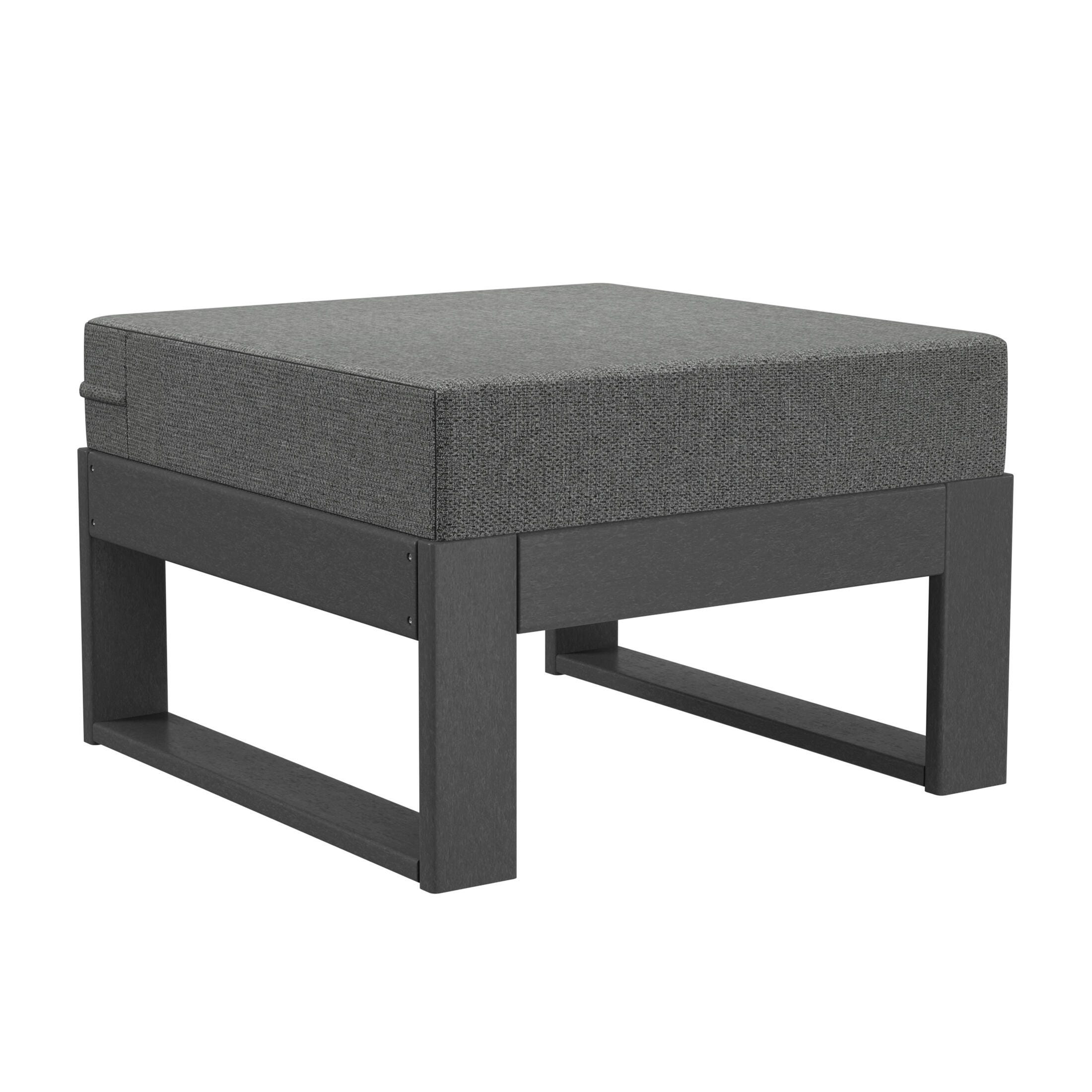 Westin Furniture Endless 7-Piece Outdoor Sectional Set, Dark Gray, large
