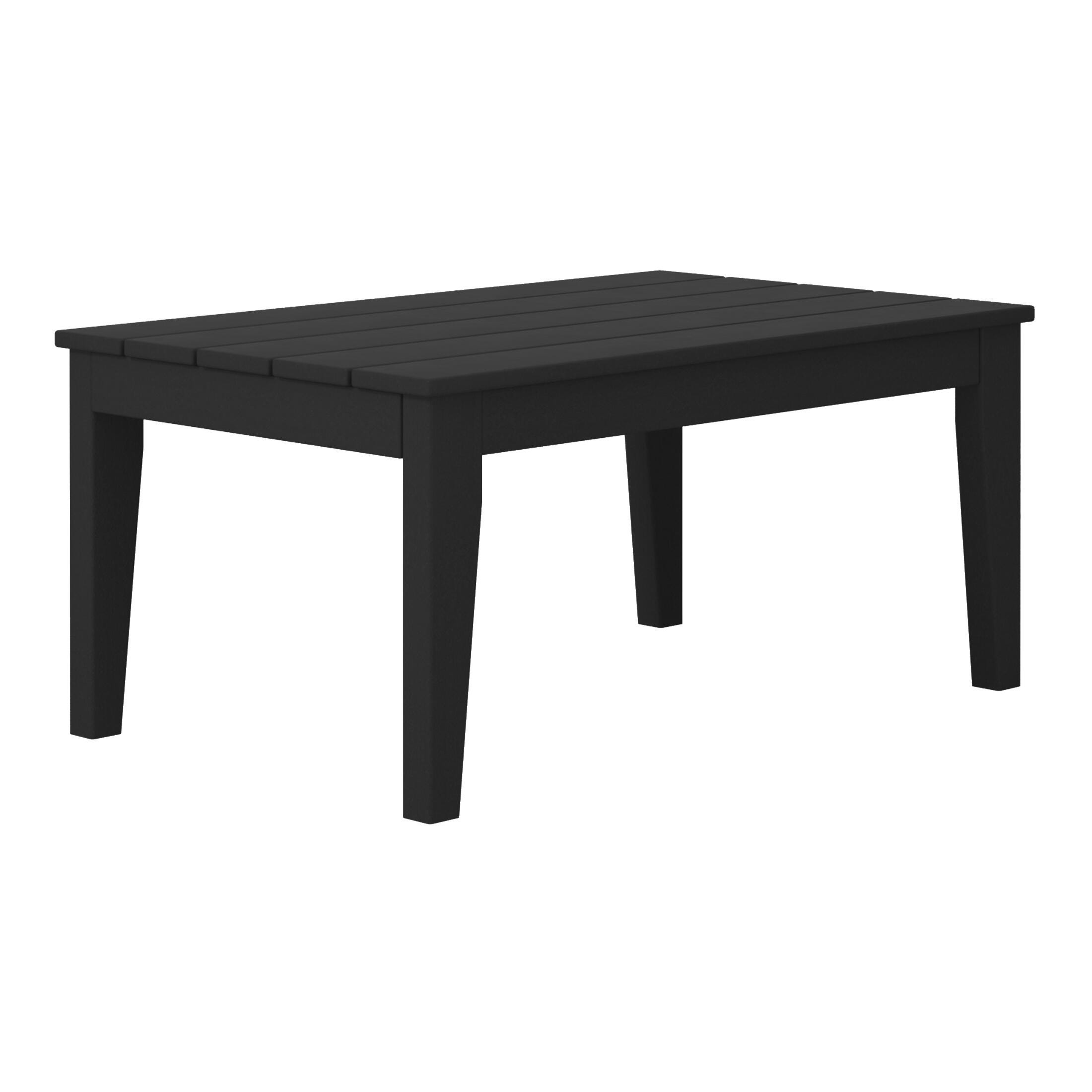 Westin Furniture Laguna Solid Outdoor Conversation Set, Black, large