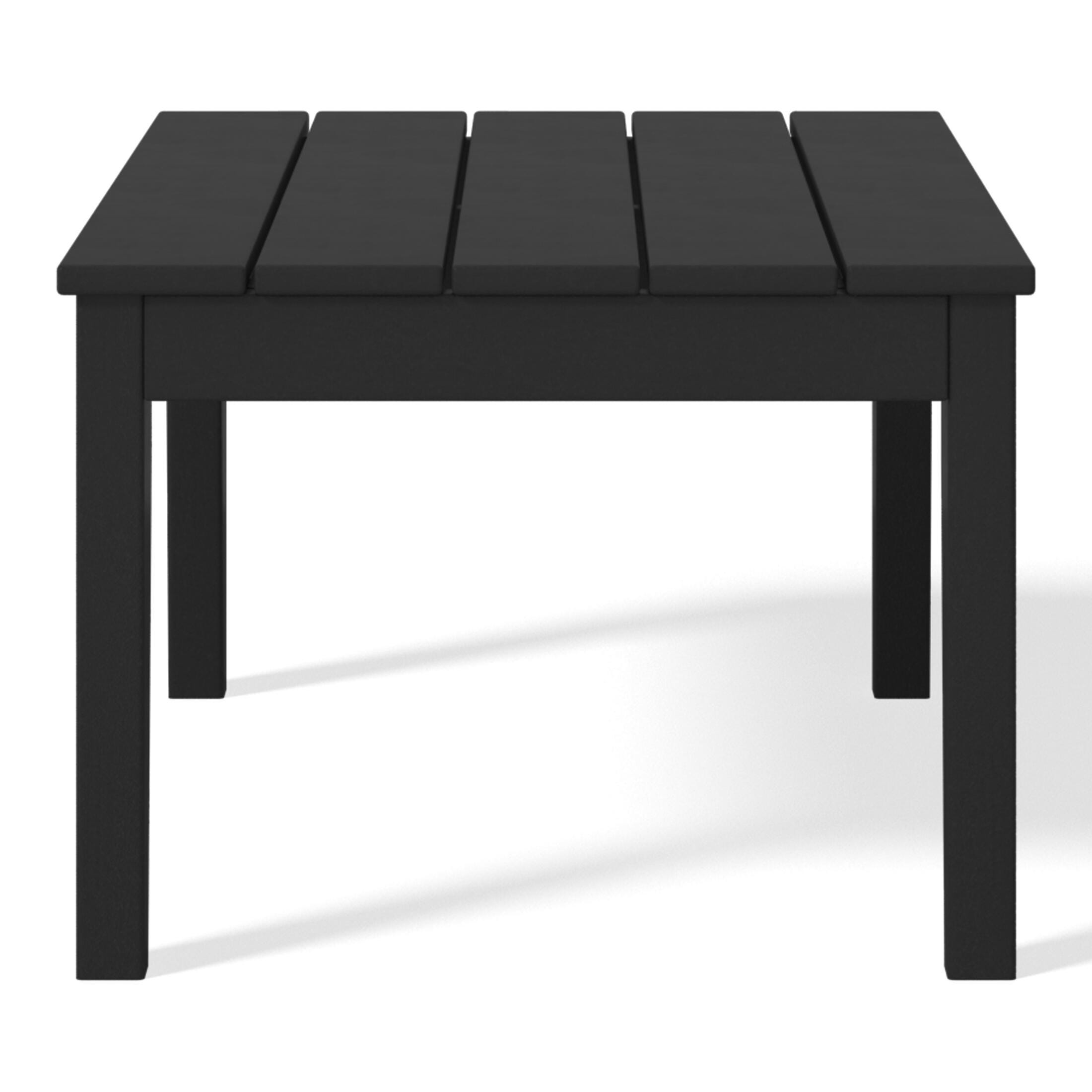Westin Furniture Laguna Solid Outdoor Conversation Set, Black, large