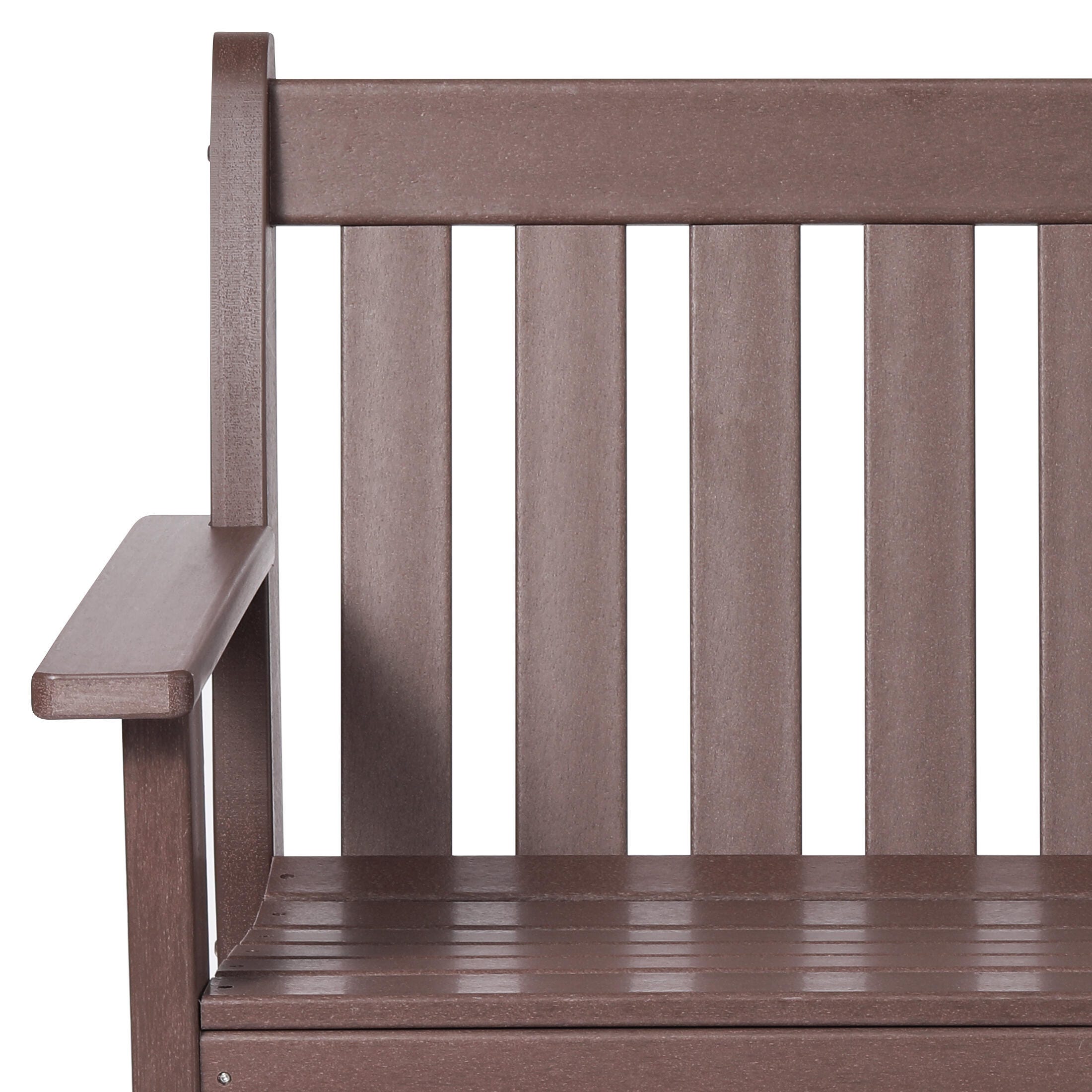 Westin Furniture Laguna Solid Outdoor Conversation Set, Dark Brown, large