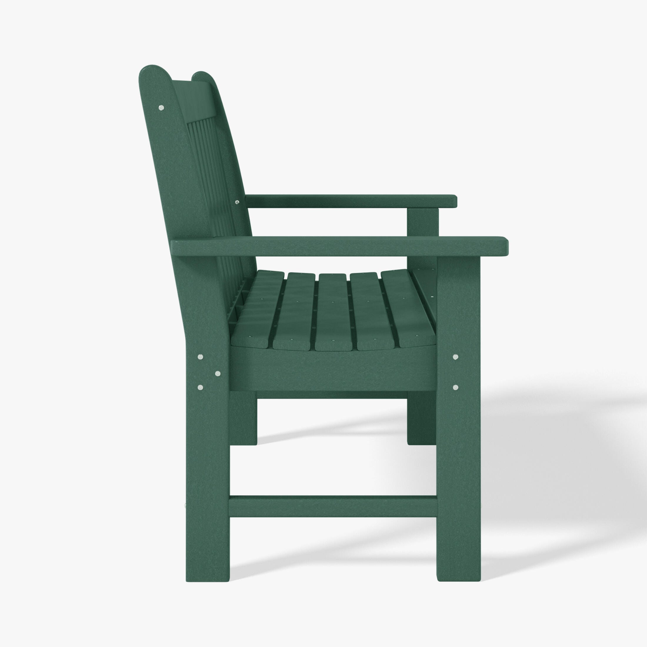 Westin Furniture Laguna Solid Outdoor Conversation Set, Dark Green, large