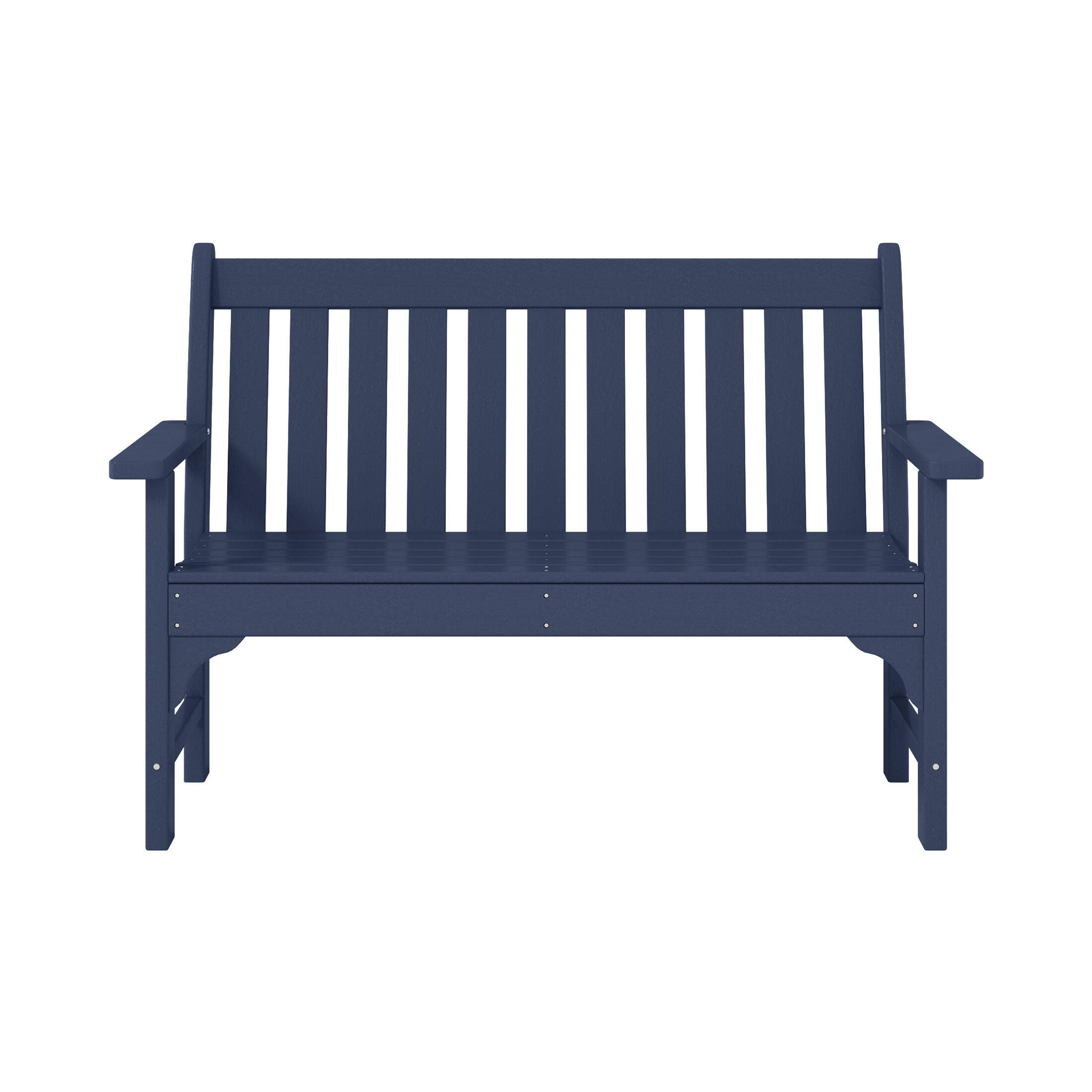 Westin Furniture Laguna Solid Outdoor Conversation Set, Navy Blue, large