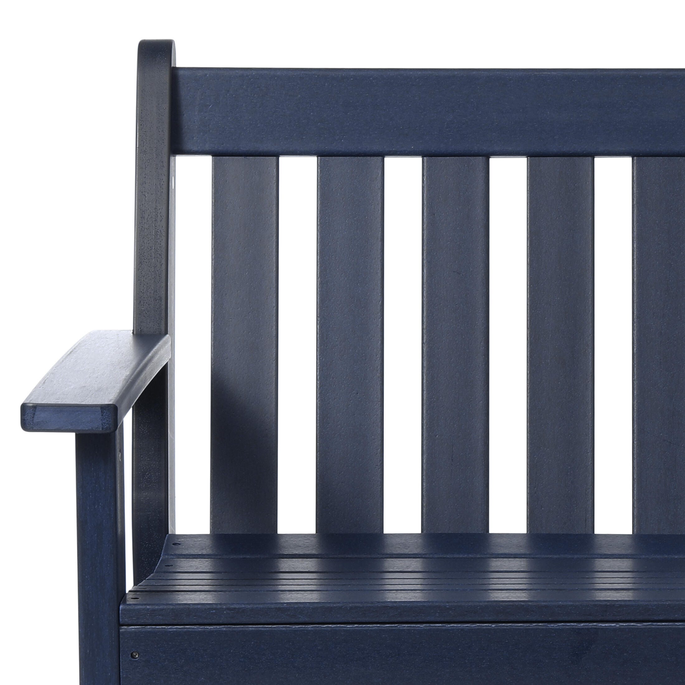 Westin Furniture Laguna Solid Outdoor Conversation Set, Navy Blue, large